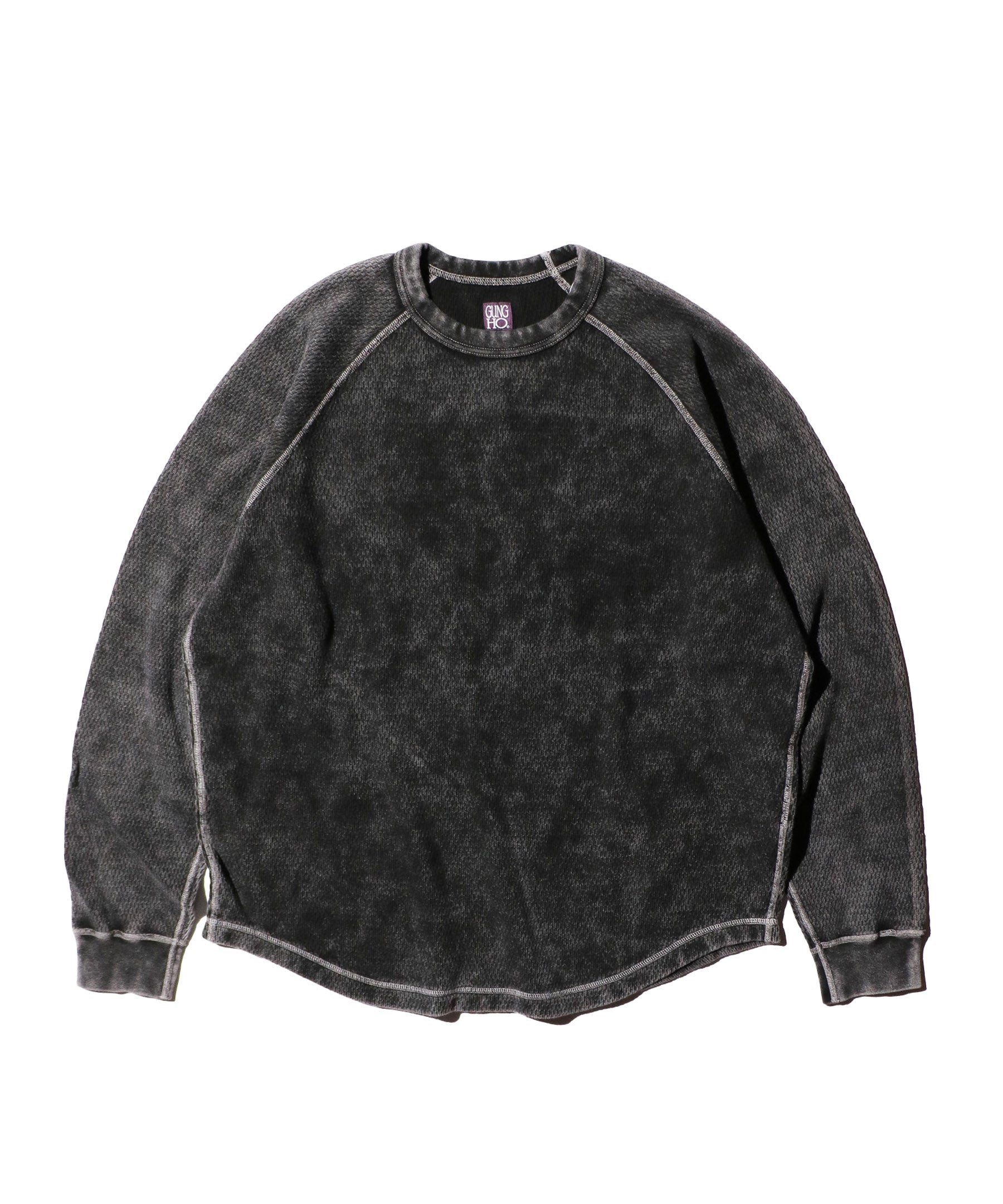 THERMAL CREWNECK | Color_Black | No_gh5f009_black【GUNG HO_ガンホー】【入荷予定アイテム・入荷連絡可能】