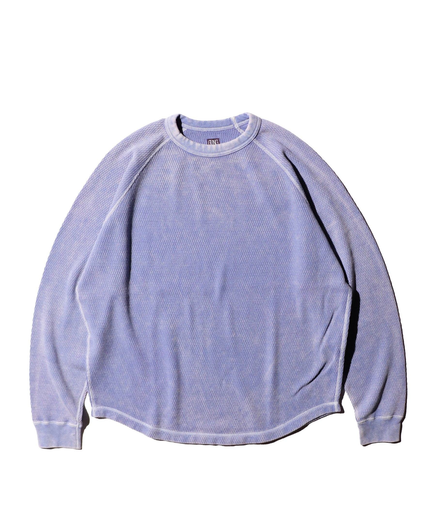 THERMAL CREWNECK | Color_Blue | No_gh5f009_blue【GUNG HO_ガンホー】【入荷予定アイテム・入荷連絡可能】