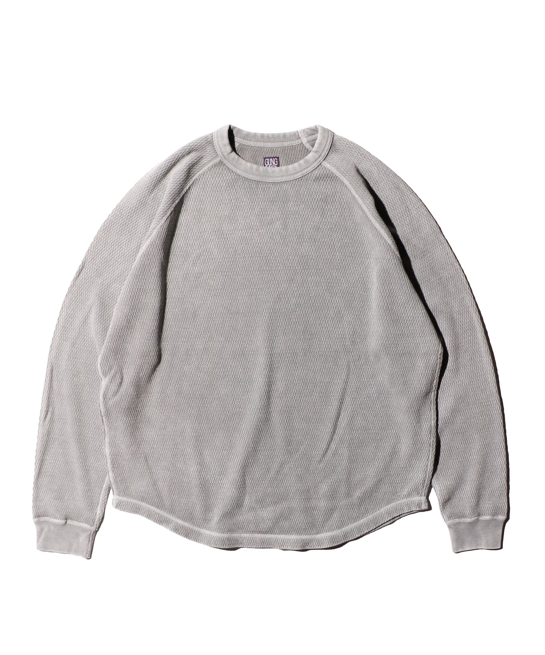 THERMAL CREWNECK | Color_Grey | No_gh5f009_grey【GUNG HO_ガンホー】【入荷予定アイテム・入荷連絡可能】