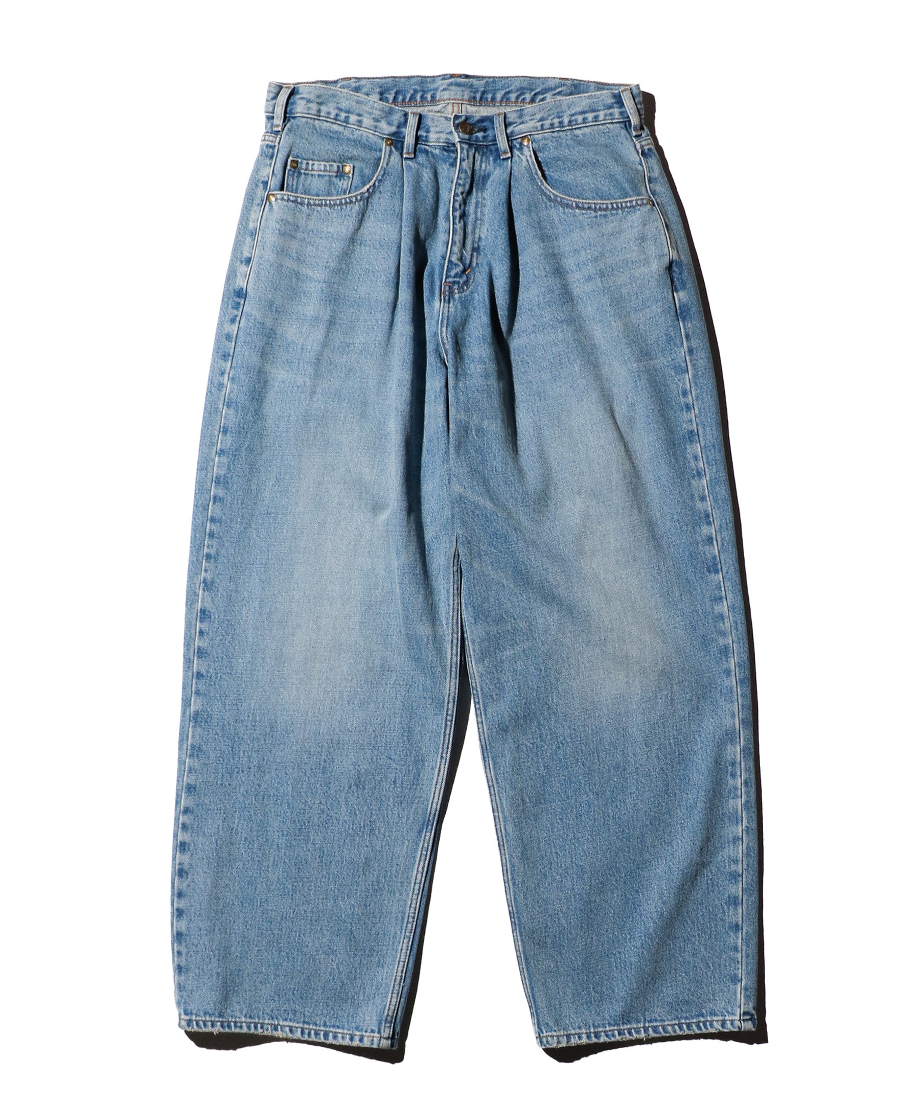 DENIM BAGGY PANTS | Color_#15 Blue
Stone | No_gh5s013d_#15 blue
stone【GUNG HO_ガンホー】【入荷予定アイテム・入荷連絡可能】