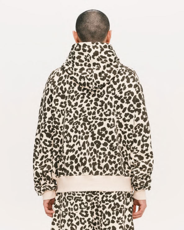 Star zip-up – Leopard | PLATEAU STUDIO