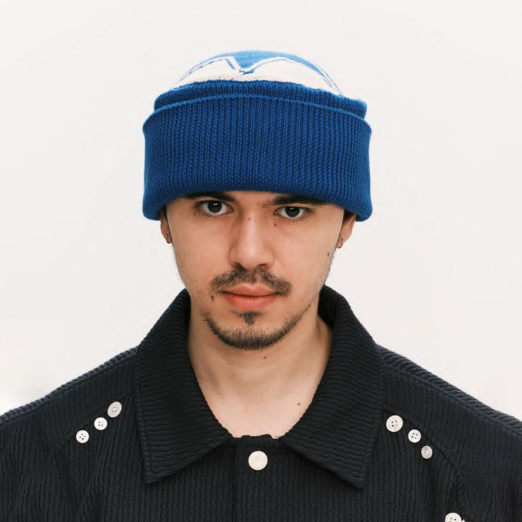 Flat beanie | Color_Blue | No_PLA26SSAC02-3_Blue【PLATEAU STUDIO_プラトー スタジオ】