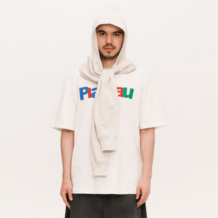 Hood scarf – Light Grey | PLA26SSAC05-1_Light Grey | PLATEAU STUDIO