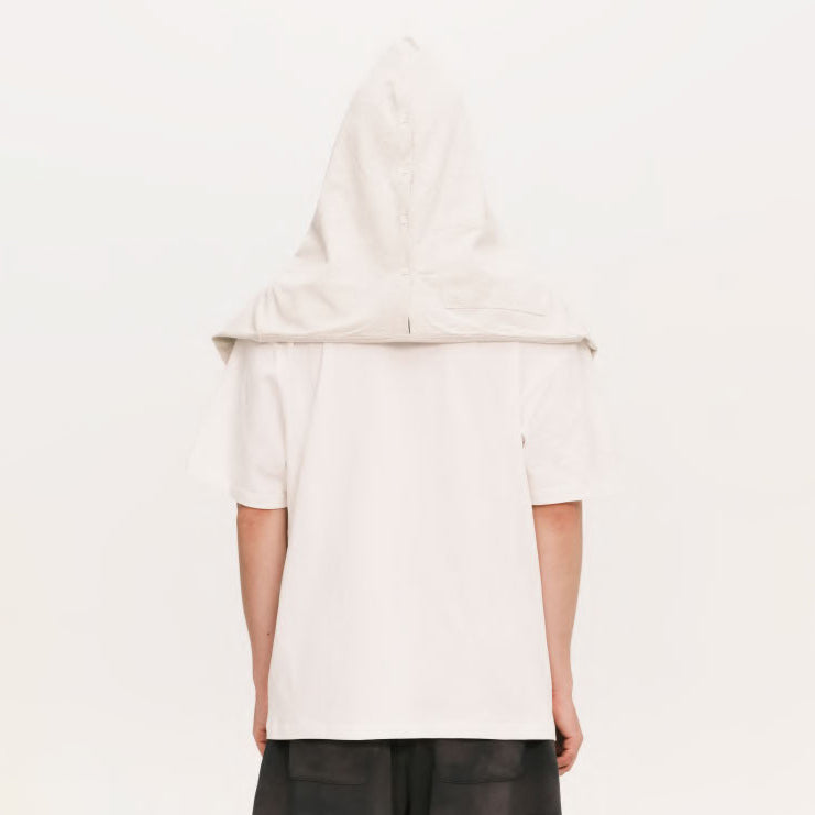 Hood scarf – Light Grey | PLA26SSAC05-1_Light Grey | PLATEAU STUDIO