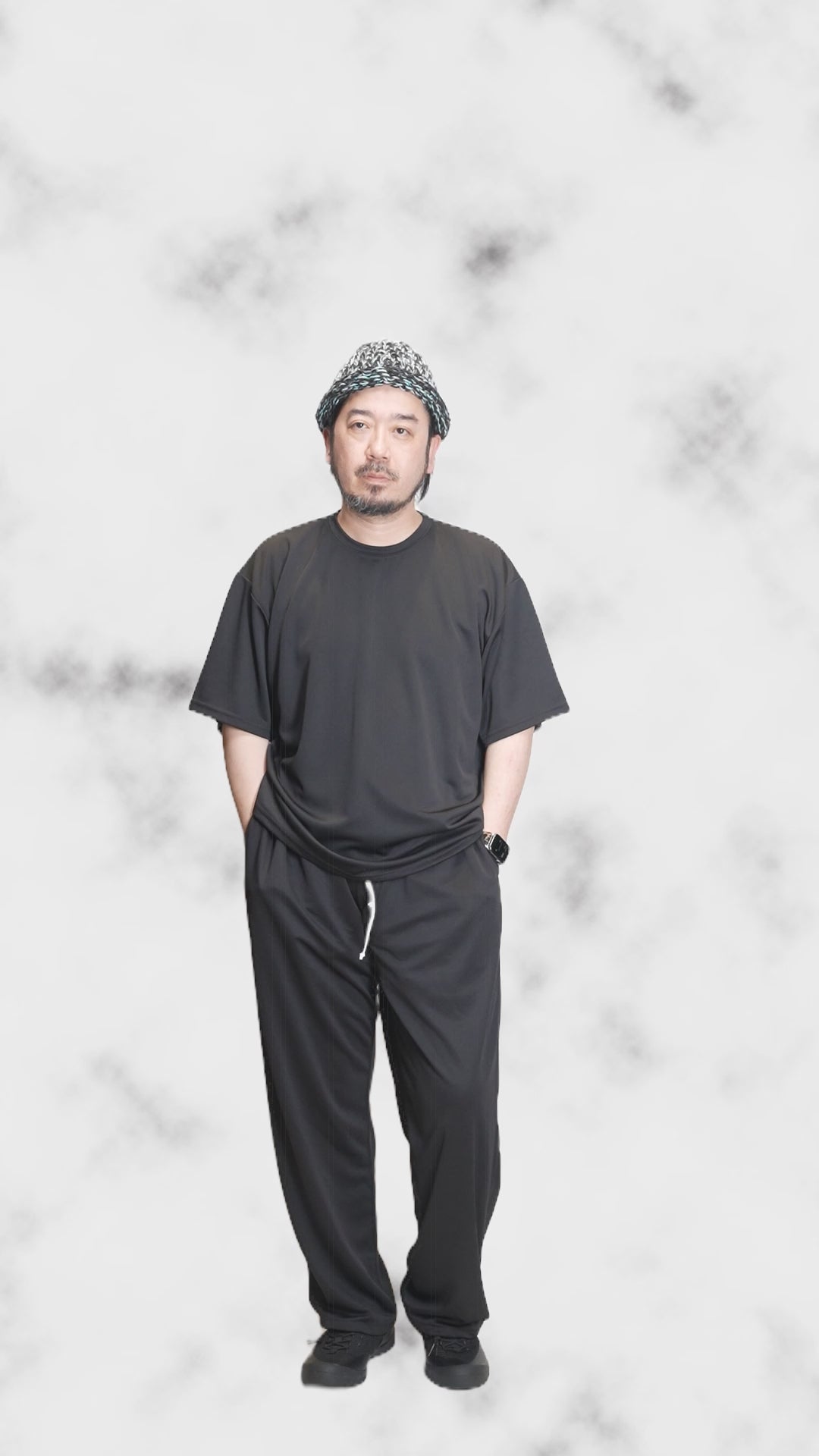 メンズウェア daysypompom HIGH MOCK DRY PANTS – Black | D-SPORT WEAR | SMOKE T ONE
