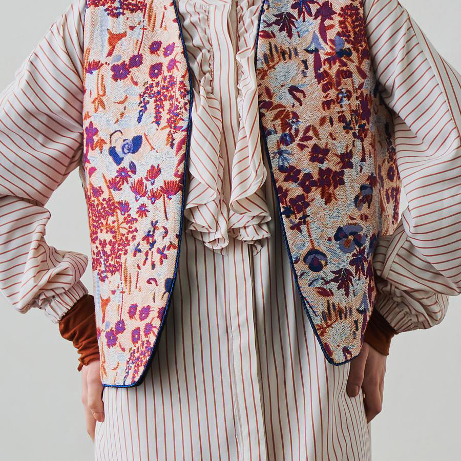 REVERSIBLE JQ VEST | WHYTO