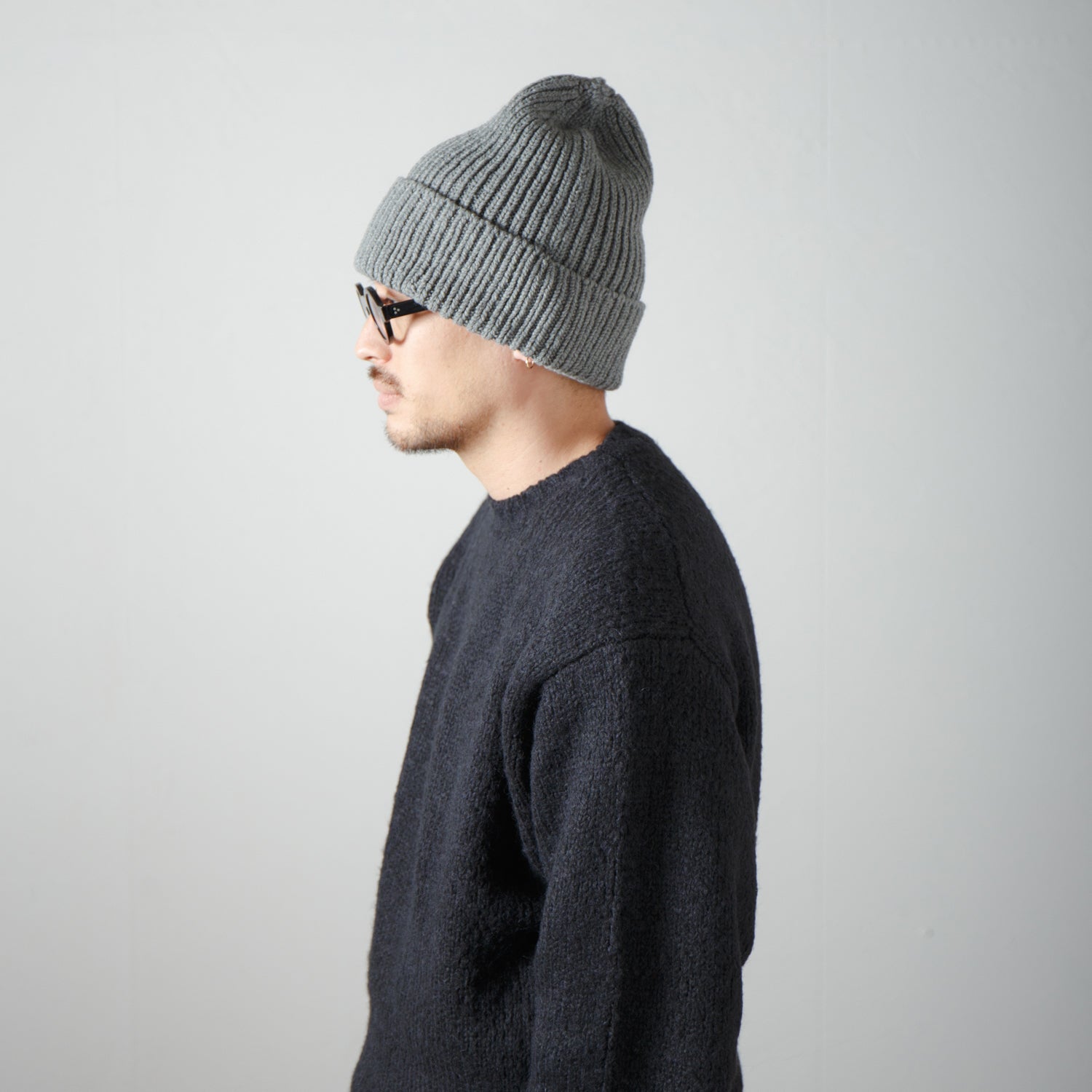 No:RL-24-1355_GRAY | Name:Whole Garment Big Wartch | Color:Gray【RACAL_ラカル】【入荷予定アイテム・入荷連絡可能】
