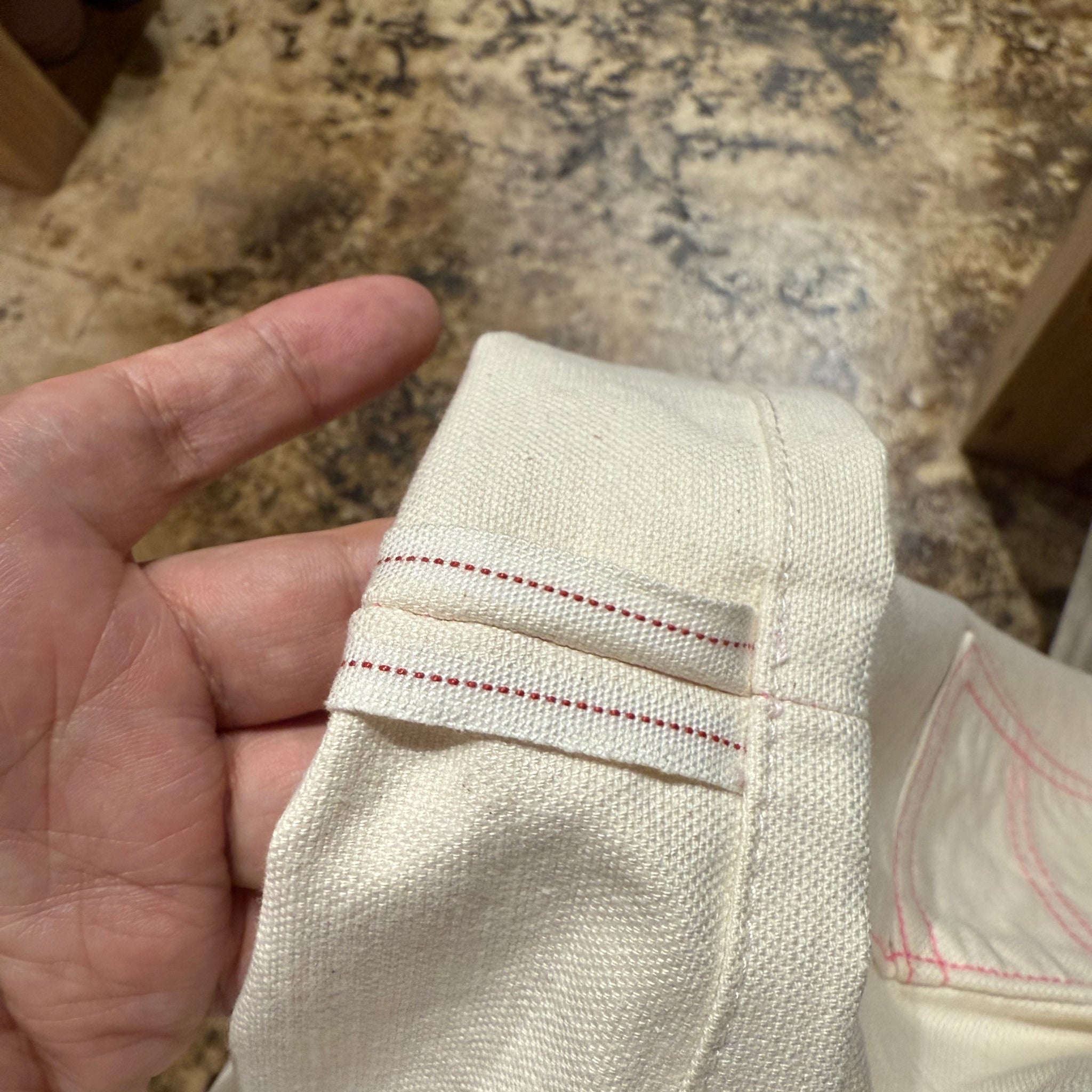 Painter pants -Quarter Length | Color_4 stich colors | No_CBC-ImSt-18【IMPRESTORE_インプレストア】