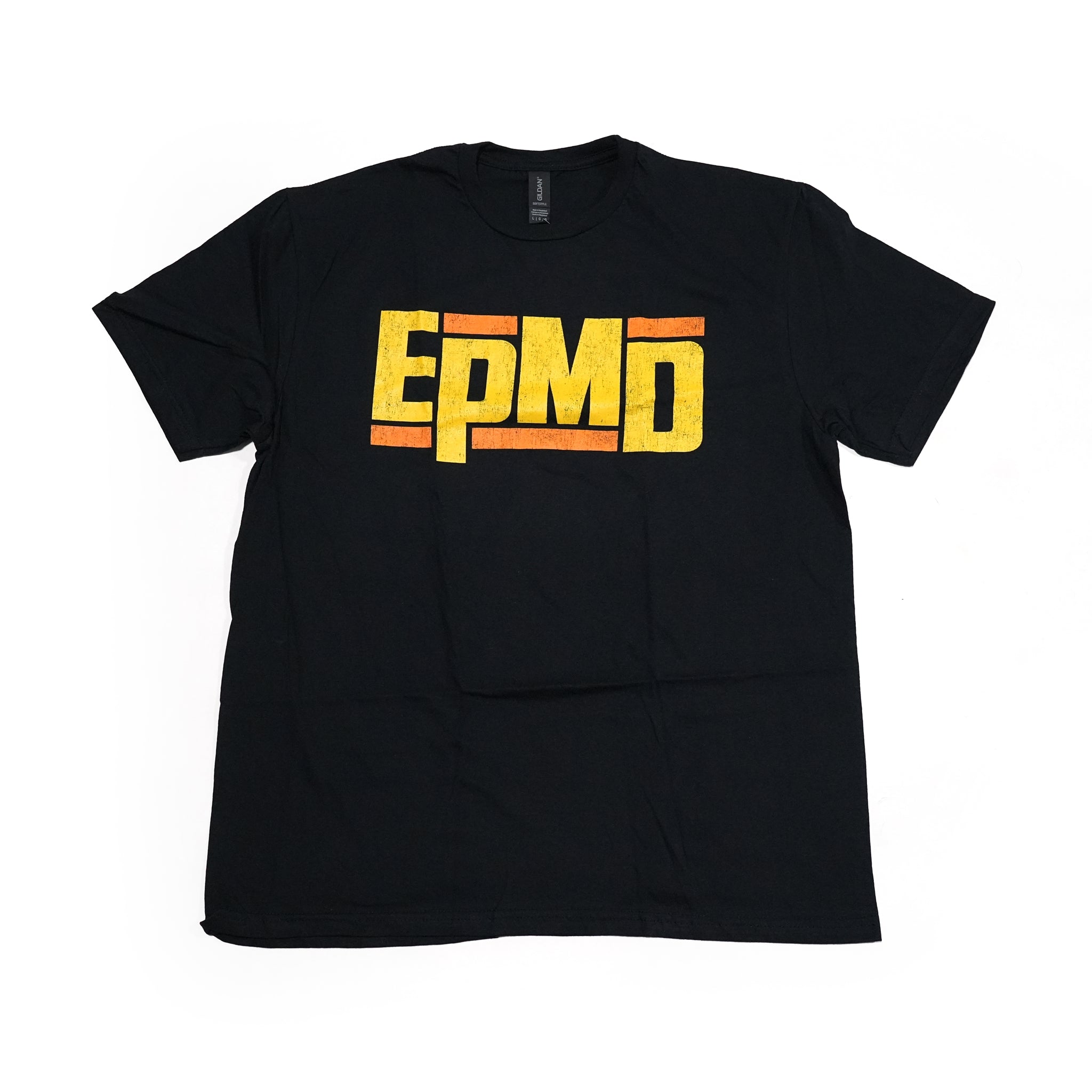 Name:EPMD_Distressed Classic Logo_Unisex_Black【ROCK OFF】【ネコポス選択可能】