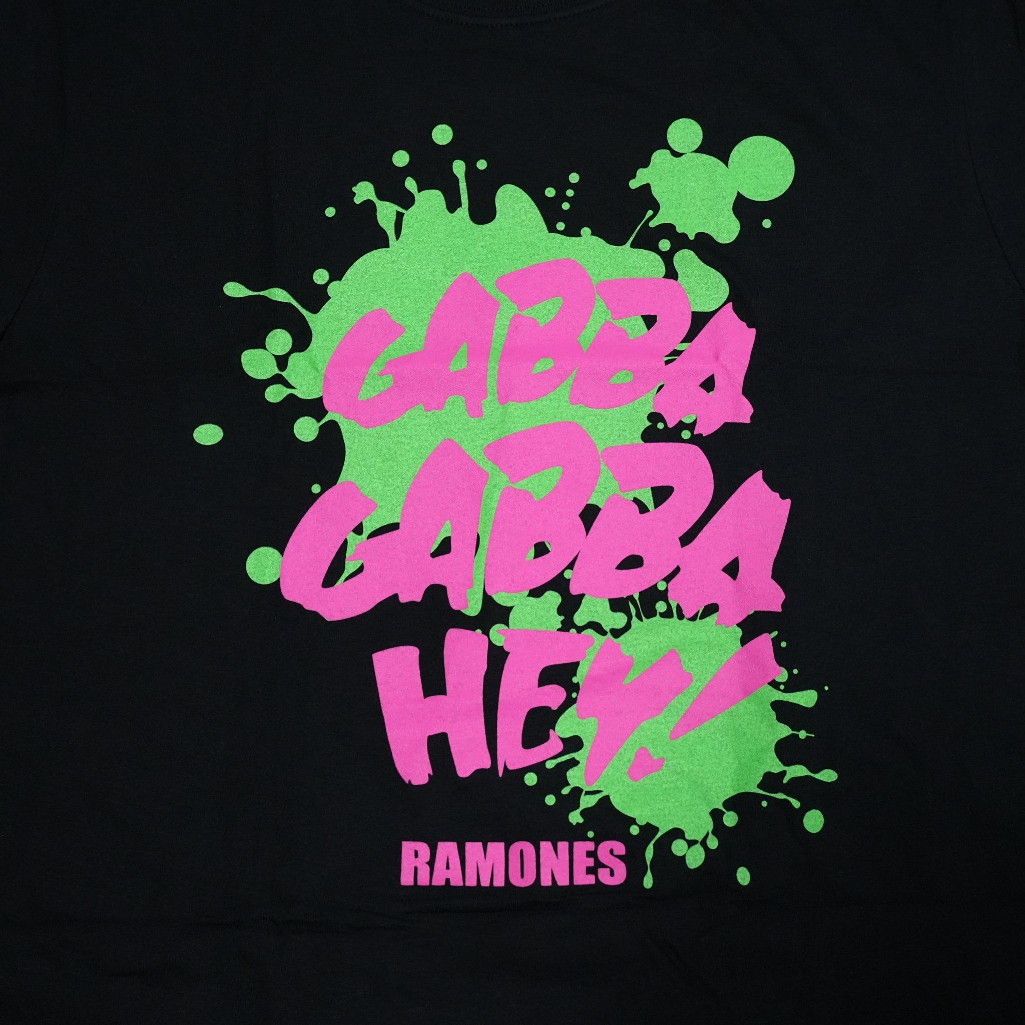 Name:Ramones_Gabba Gabba Hey_Unisex_Black【ROCK OFF】【ネコポス選択可能】
