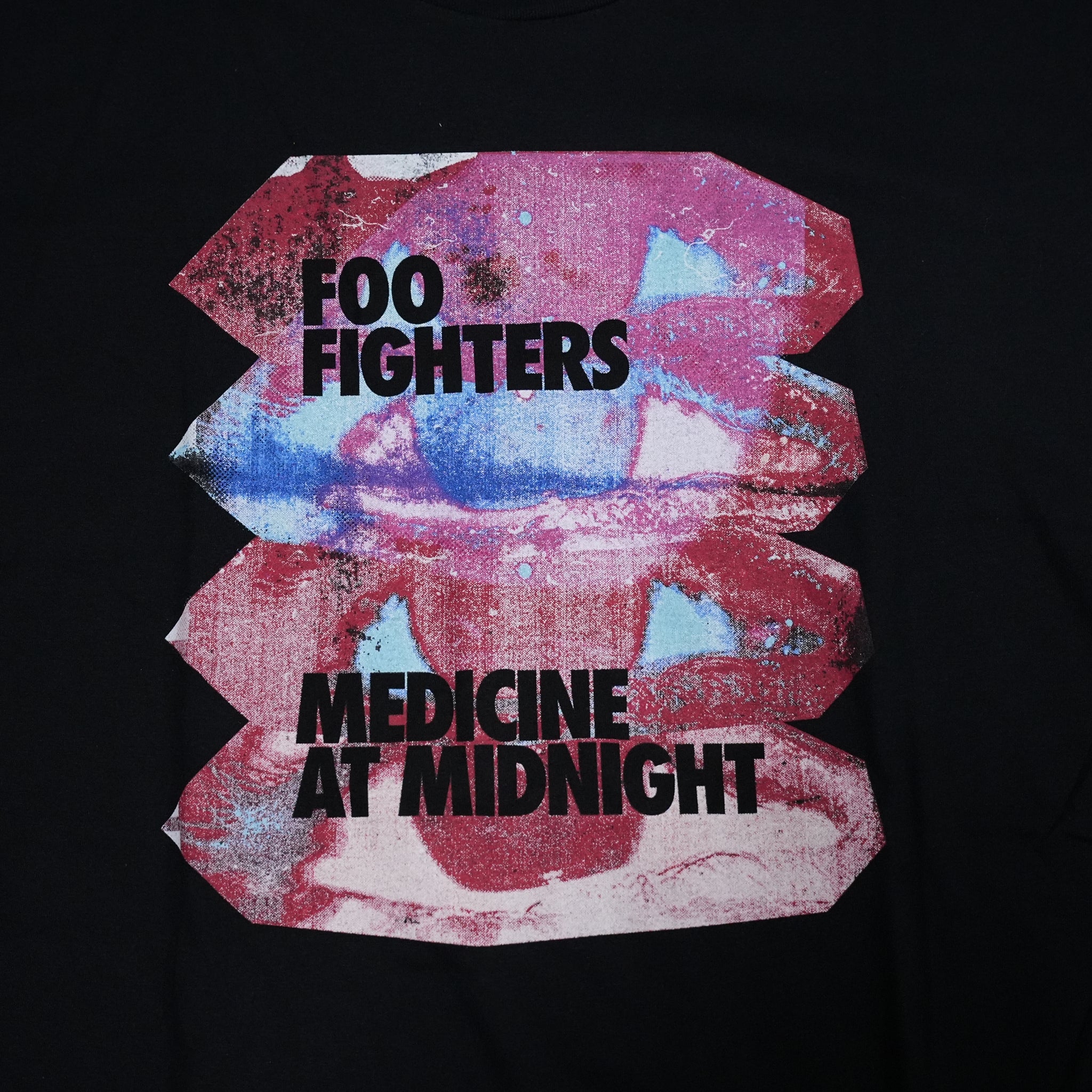 Name:FooFighters_Medicine At Midnight_Unisex_Black【ROCK OFF】【ネコポス選択可能】