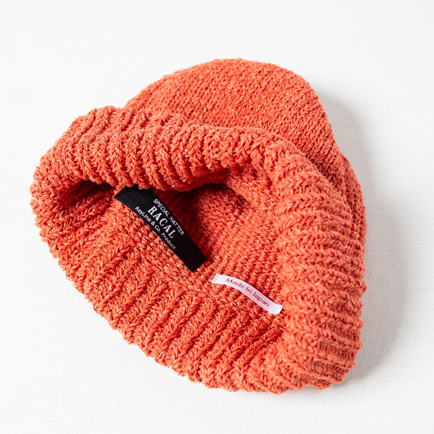 No:RL-20-1097 | Name:Japanese Paper Roll Knit Watch | Color:Black/Beige/Orange【RACAL_ラカル】【ネコポス選択可能】