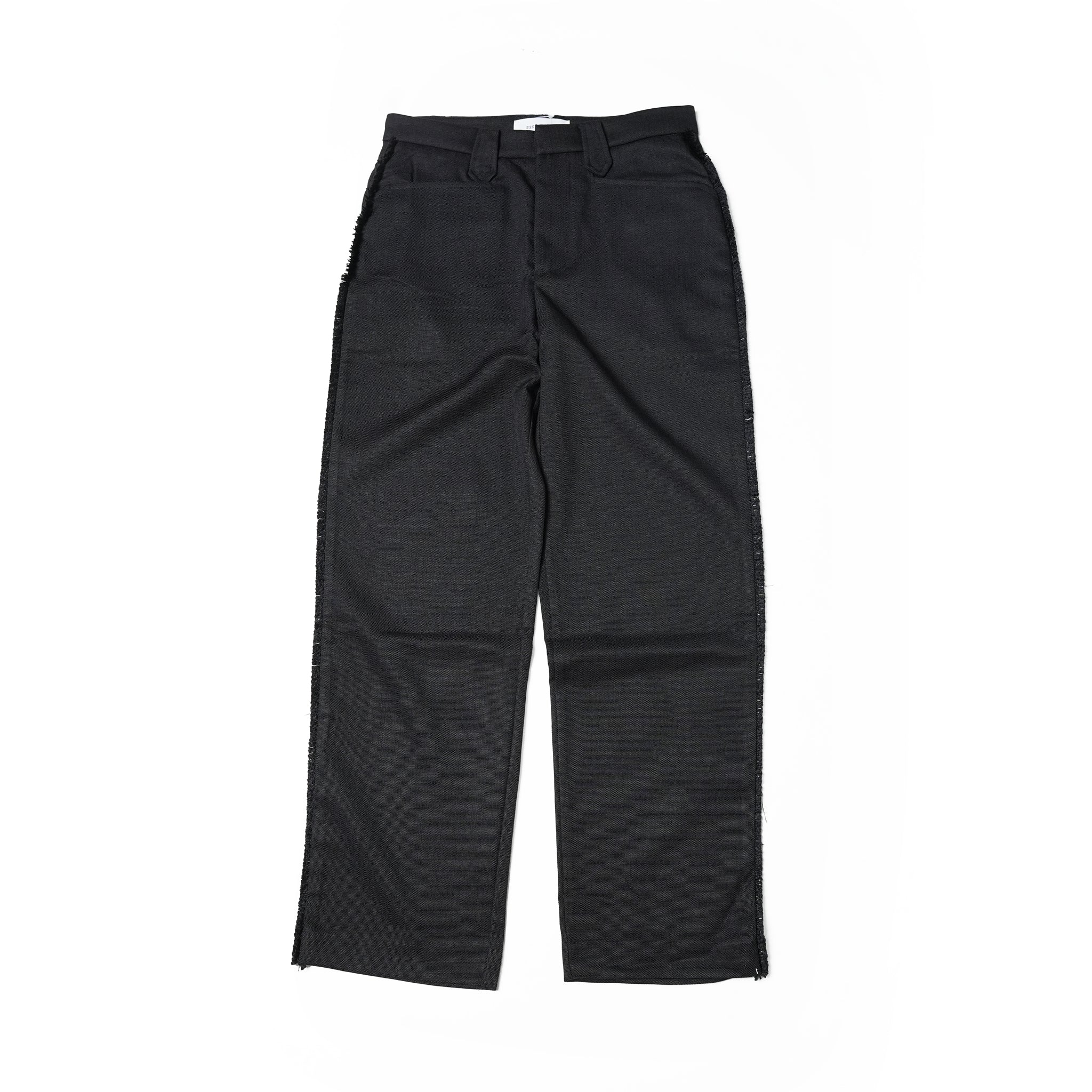 No:28SM00TRM022BLK | Name:Cory Fray Trousers | Color:Black【SISTER JANE_シスタージェーン】