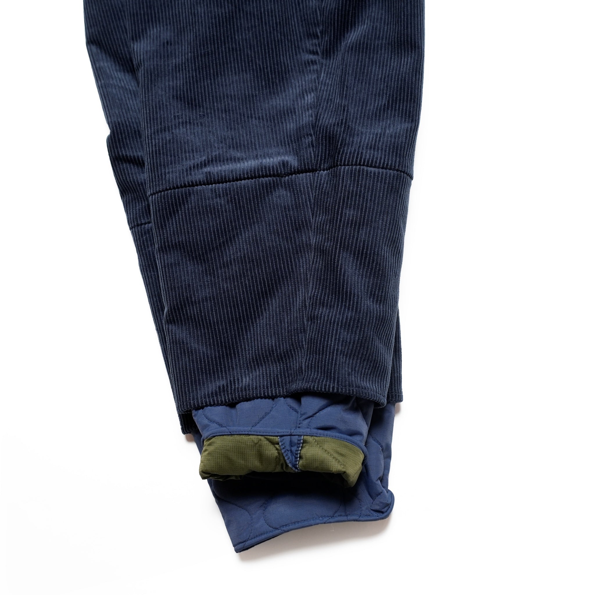 SF24AW-02_BLUE | Layer Corduroy Pants | Color:Blue【STOF_ストフ】