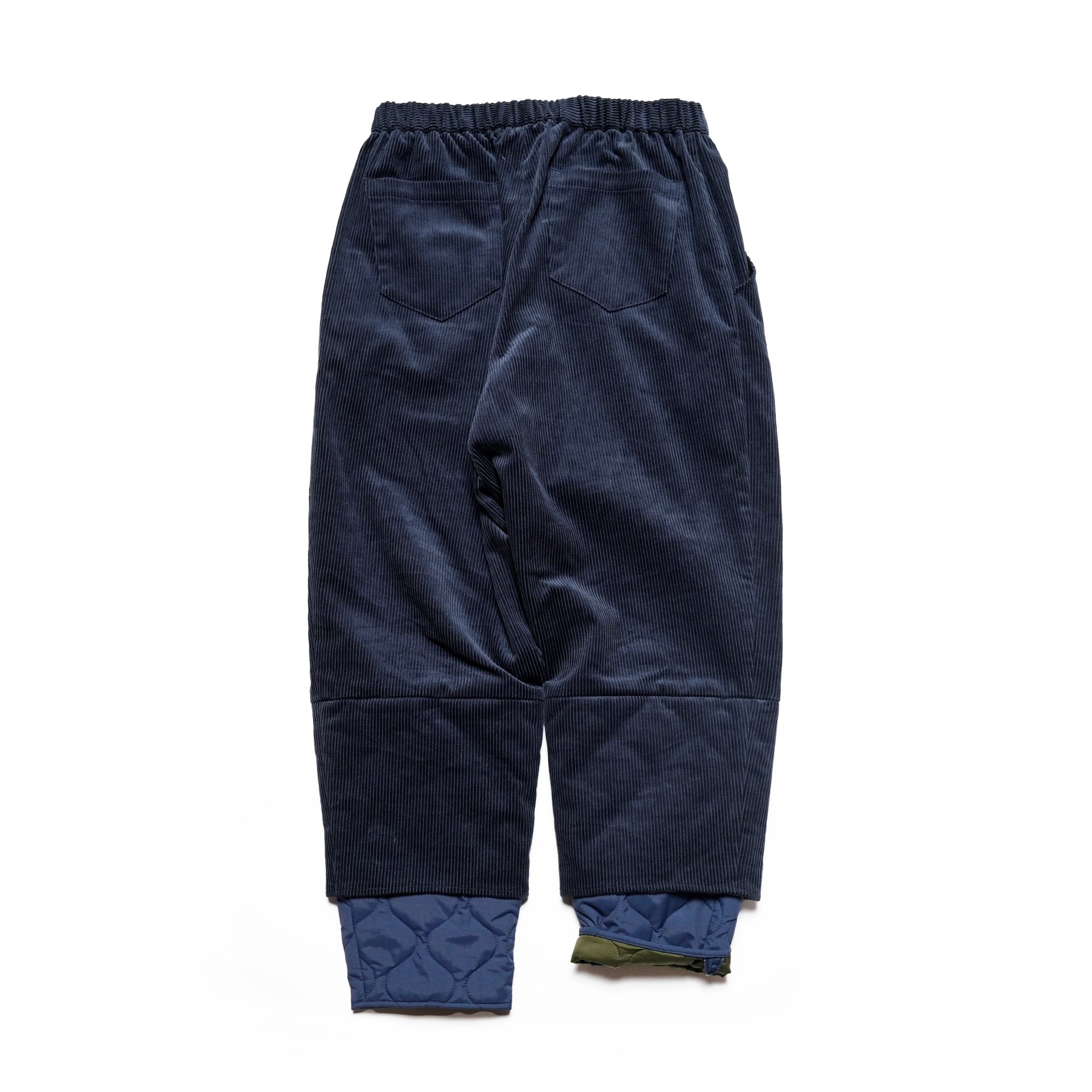 SF24AW-02_BLUE | Layer Corduroy Pants | Color:Blue【STOF_ストフ】