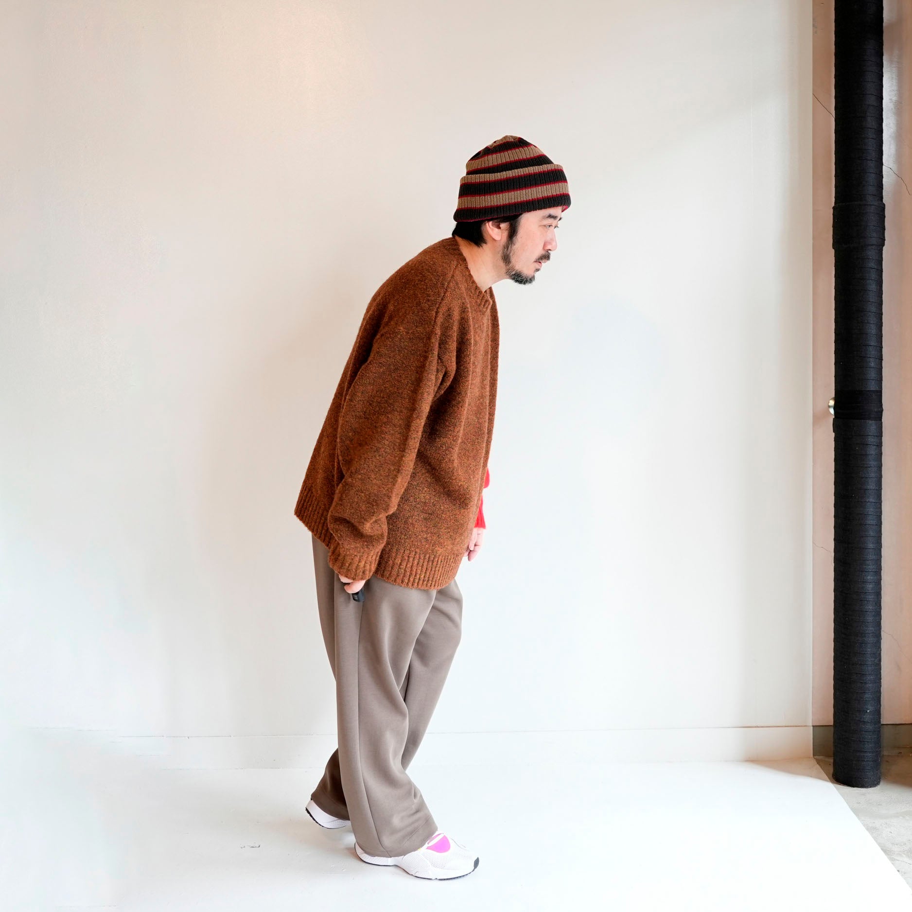 VOO-1208_CAMEL | VOOHAIR JUMPER | Color:Camel【VOO_ヴォー】