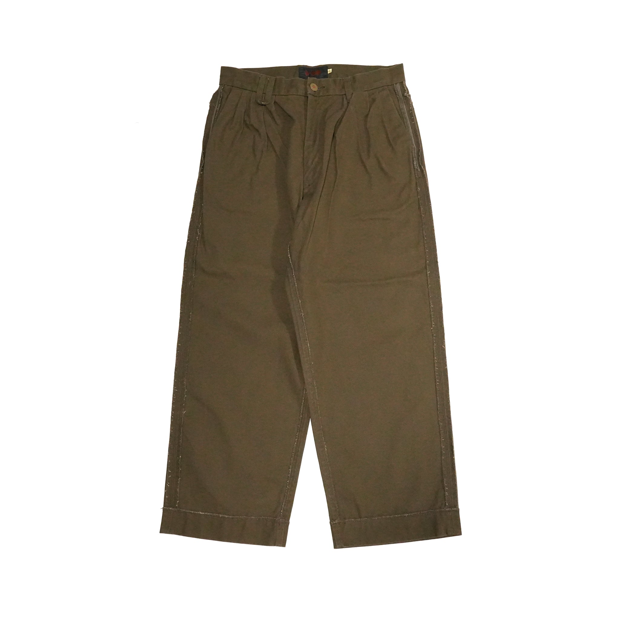No:VOO-1153 | Name:TRICK TROUSER | Color:Coffee/Black【VOO_ヴォー】