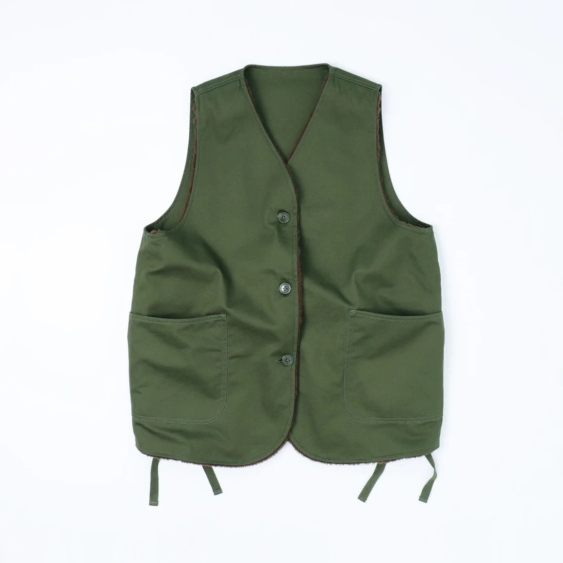 No:#611 | Name:FW23-REVERSIBLE G1 VEST | Color:Green | Size:M/L【WORKWARE】【入荷予定アイテム・入荷連絡可能】