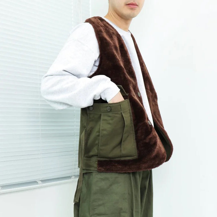 No:#611 | Name:FW23-REVERSIBLE G1 VEST | Color:Green | Size:M/L【WORKWARE】
