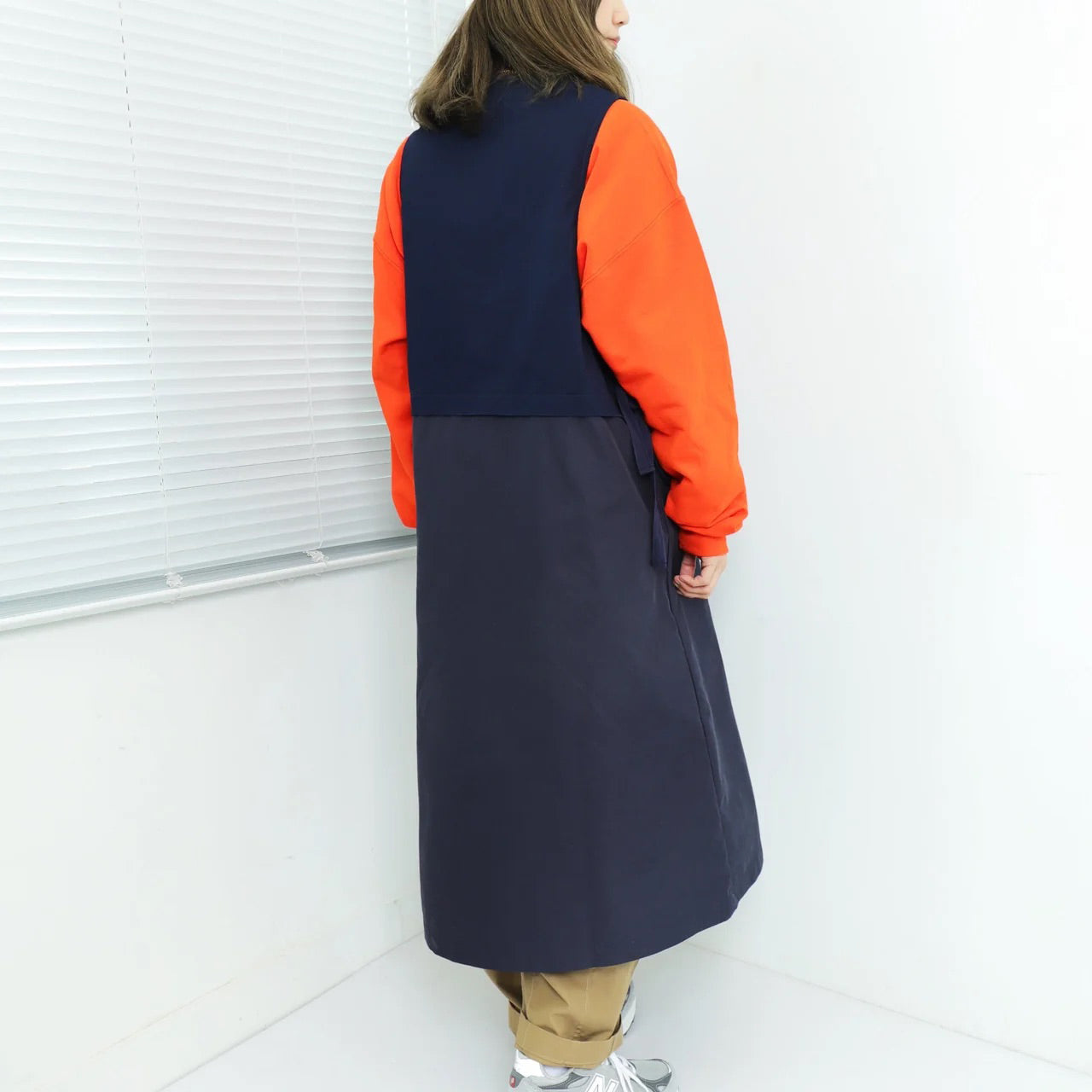No:#616 | Name:FW23-MRS.WORKWARE FIELD ONE PIECE | Color:Navy | Size:Free【WORKWARE】