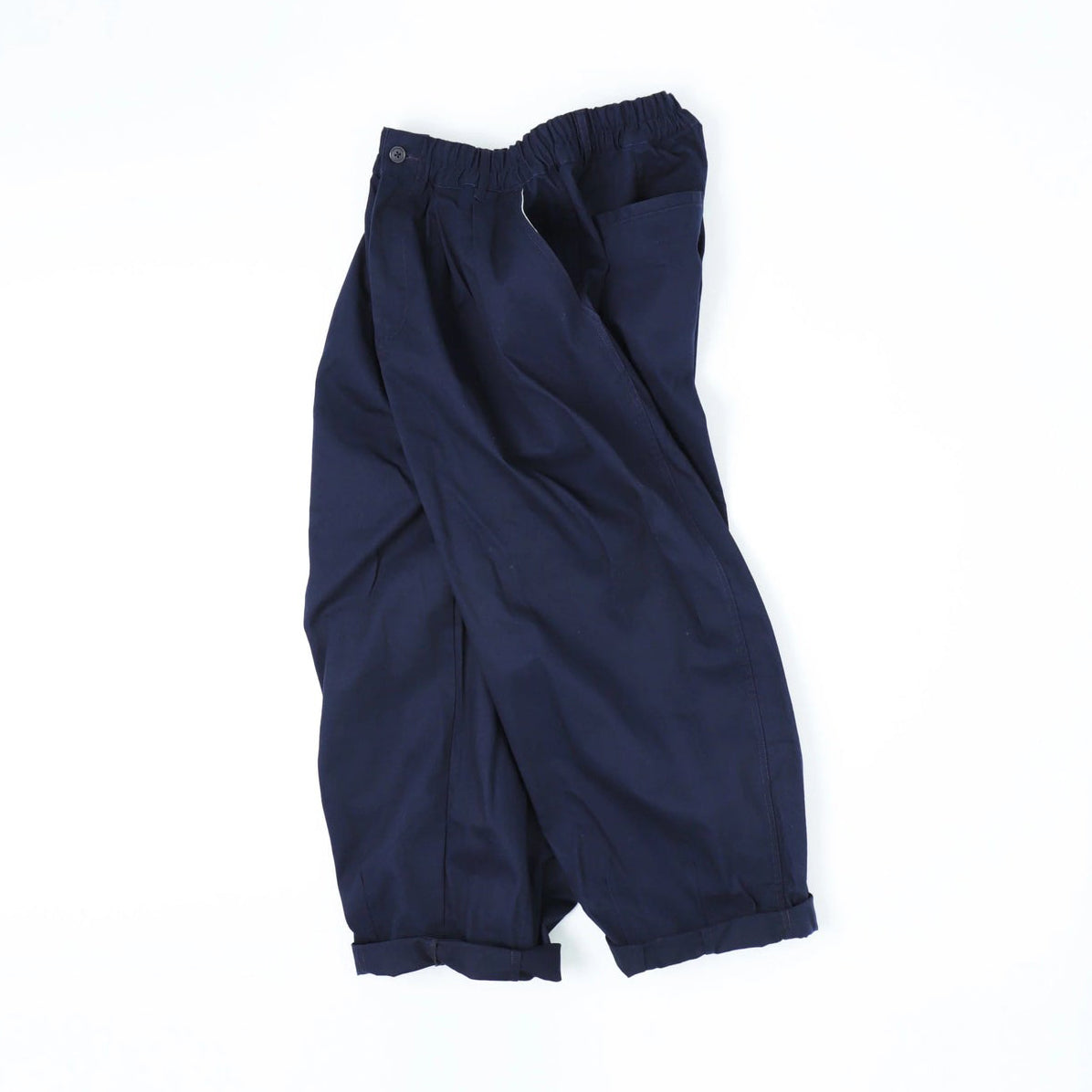 No:#590 | Name:FW23-BIG UNISEX BALLOON PANTS | Color:Navy| Size:Free【WORKWARE】【入荷予定アイテム・入荷連絡可能】