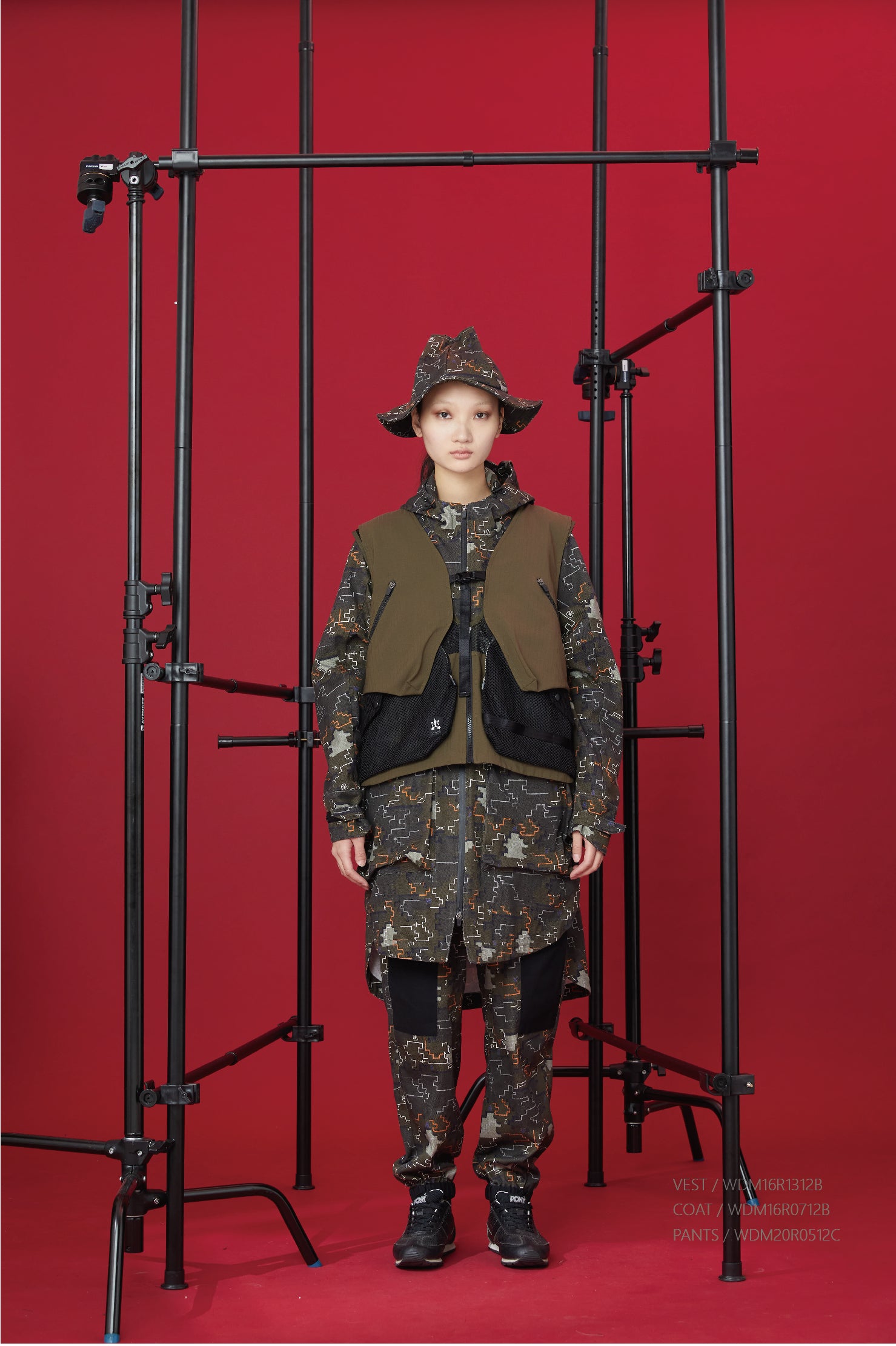 No:WDM16R0712B | Name:Trench Coat | Color:Camo | Size:F【WEAVISM】-WEAVISM-ADDICTION FUKUOKA