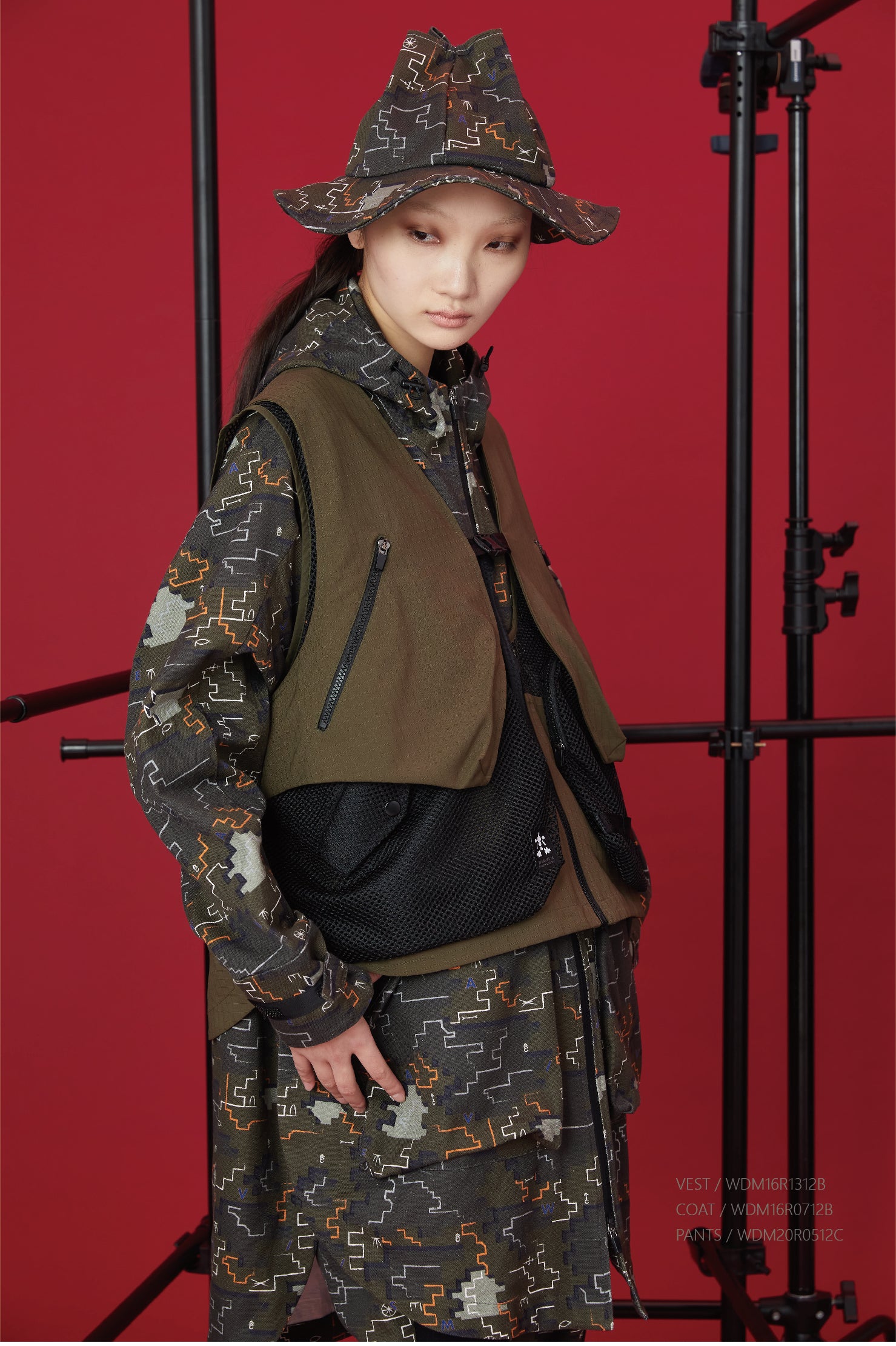 No:WDM16R0712B | Name:Trench Coat | Color:Camo | Size:F【WEAVISM】-WEAVISM-ADDICTION FUKUOKA