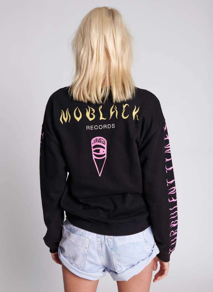 No:24313 | Name:Moblack Turbulent Times Moblack Sweater | Color:Black | Size:XXS/S/M/L【ONE TEASPOON】-ONE TEASPOON-ADDICTION FUKUOKA