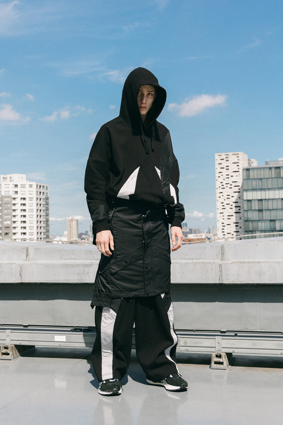 No:ACRS23-P01| Name: 2023 Collection Flower Mantis Collection French cotton heavy quilted cotton padded pants	 | Color:Black | Size:Free【(A)CRYPSIS®】【SEIVSON_セイヴソン】