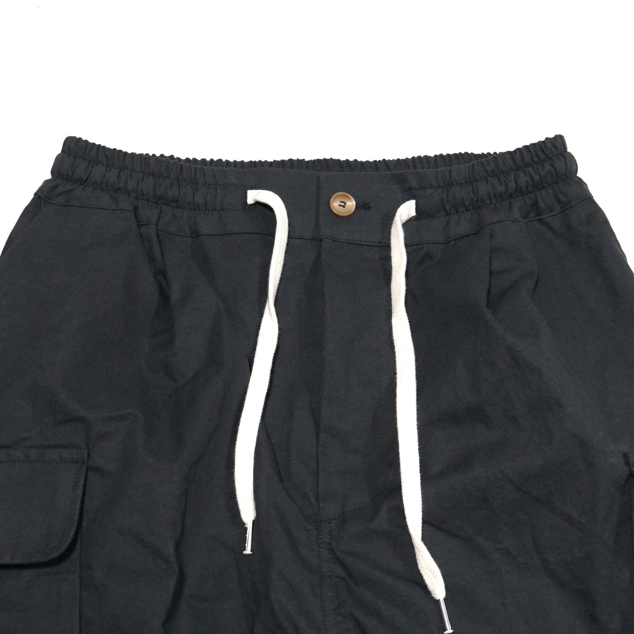 No:cbwidep | Name:Cb WIDE CARGOPANTS| Color:Black/Airforce【CONICHIWA BONJOUR_コニチワボンジュール】