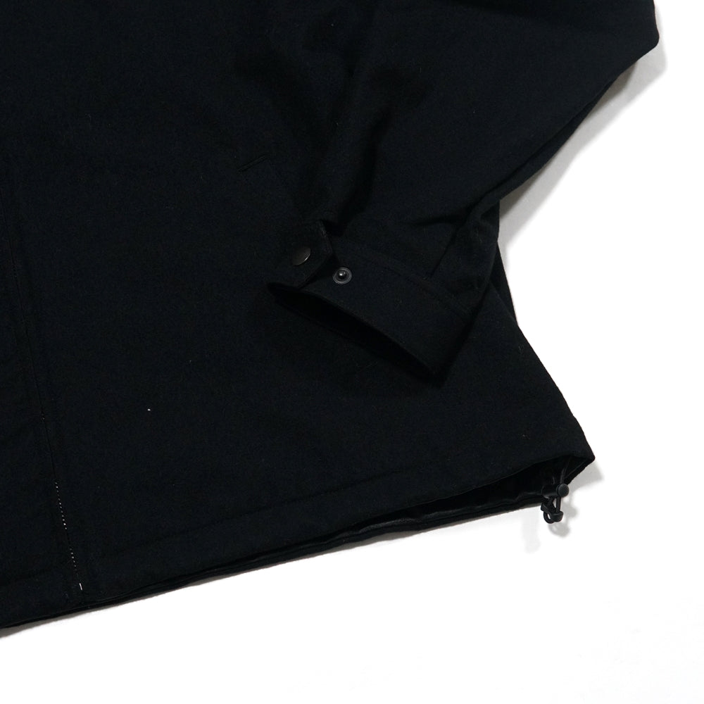 Name: Boiled Wool Zipper Jacket | Color: Black | Size: One Size 【CITYLIGHTS PRODUCTS_シティライツプロダクツ】