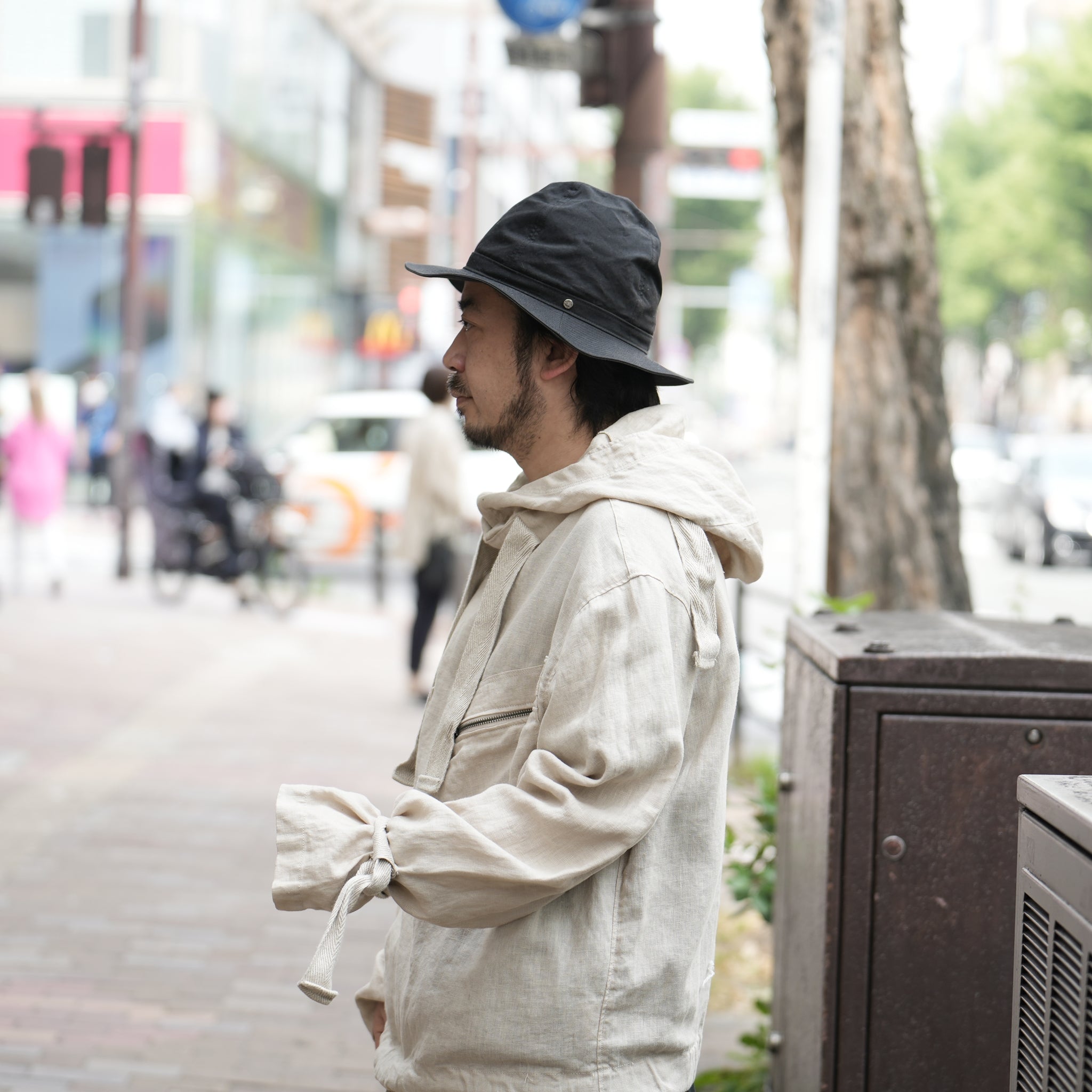 Smock Parka | Color:Ivory | Size:Free  【MOTOKI TANAKA_モトキ タナカ】