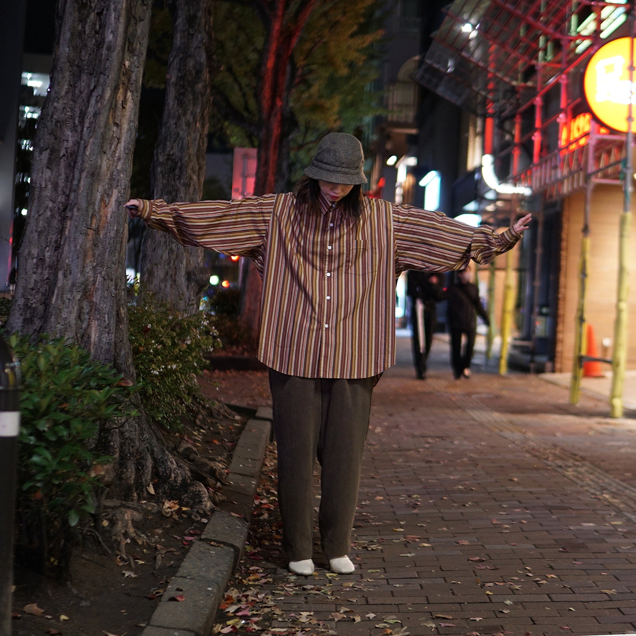 Name:OG REG SHIRTS | Color:MULTI STRIPE | Size:Regular/Tall 【CITYLIGHTS PRODUCTS_シティライツプロダクツ】