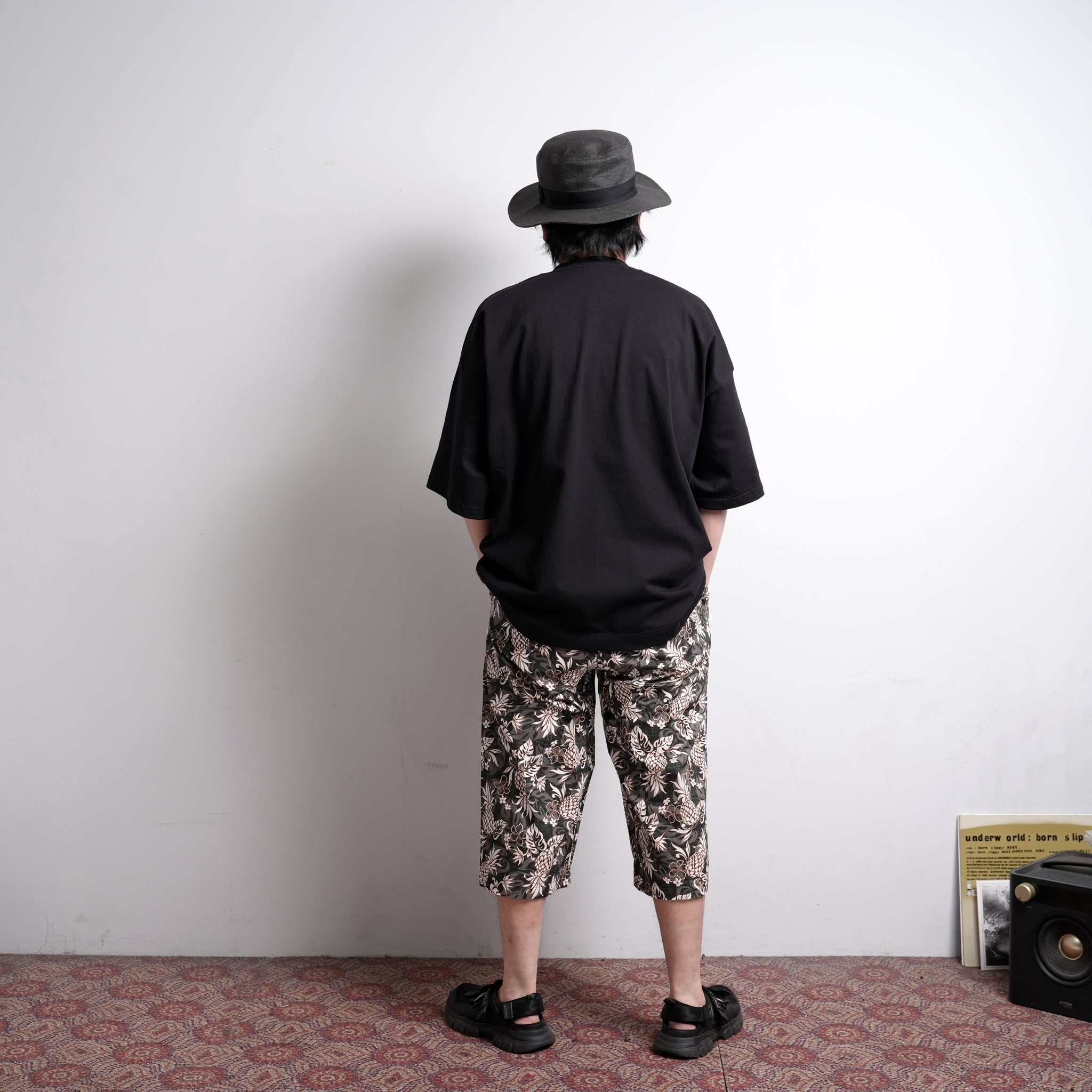 Relaxing Pants Color:Black 【POWDERHORN MOUNTAINEERING_パウダーホーンマウンテニアリング】【