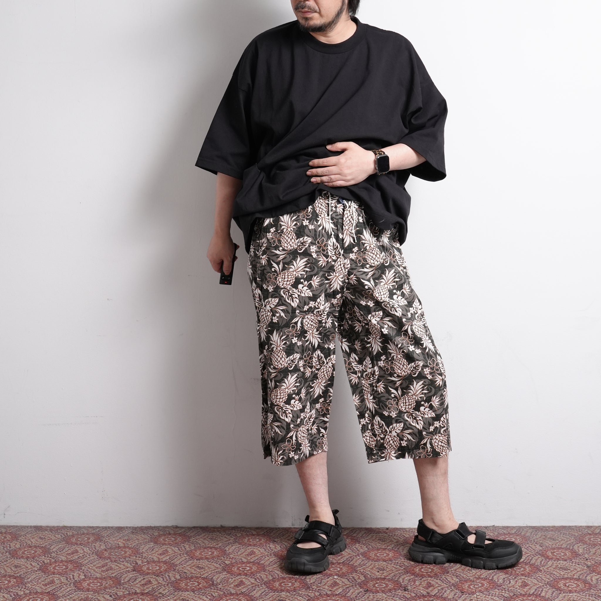 Relaxing Pants Color:Black 【POWDERHORN MOUNTAINEERING_パウダーホーンマウンテニアリング】【