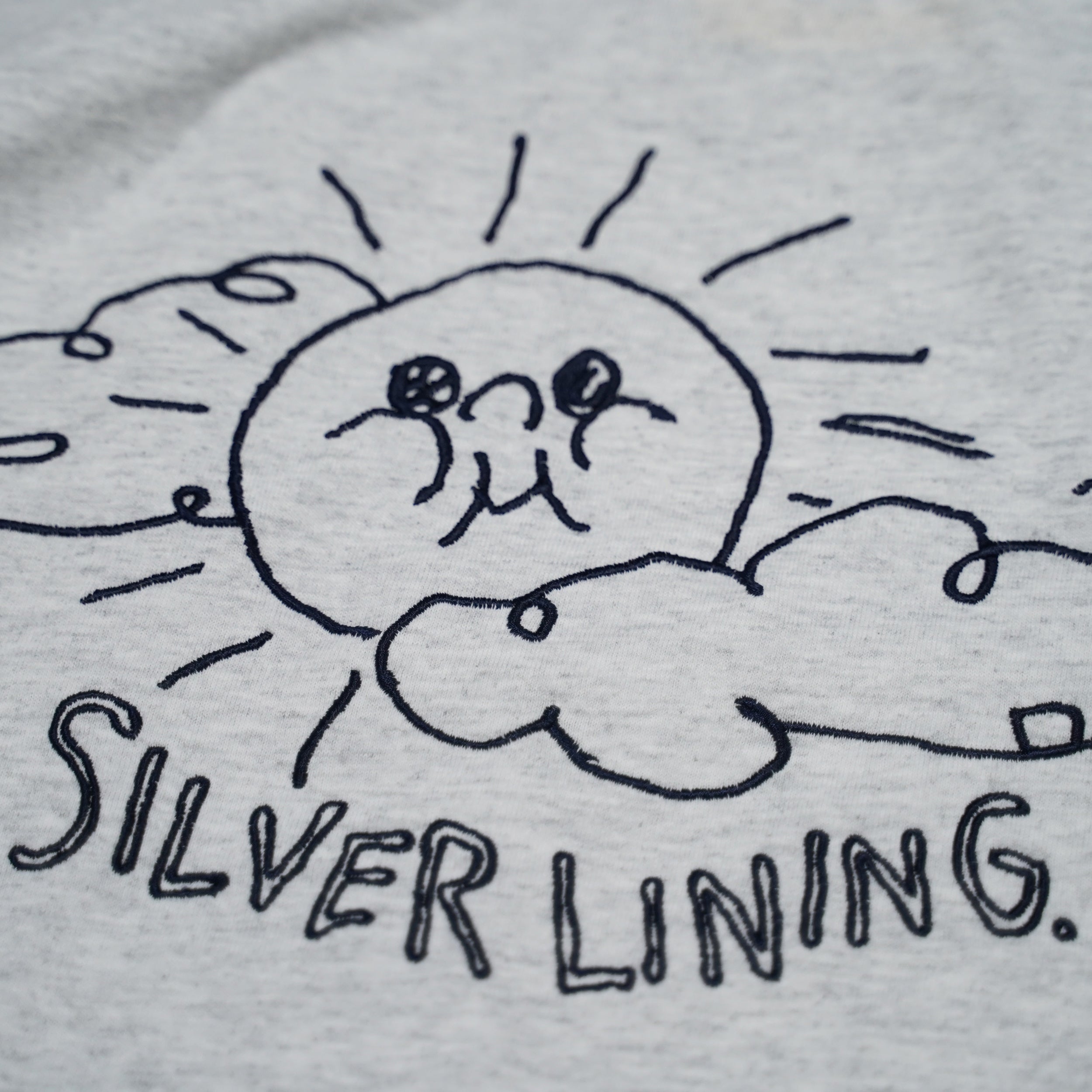 Silver Lining TEE カラー：Cloudy / MidNight 【CITY　LIGHTS　PRODUCTS　シティライツ　プロダクツ】【ネコポス選択可能】-CITYLIGHTS-ADDICTION FUKUOKA