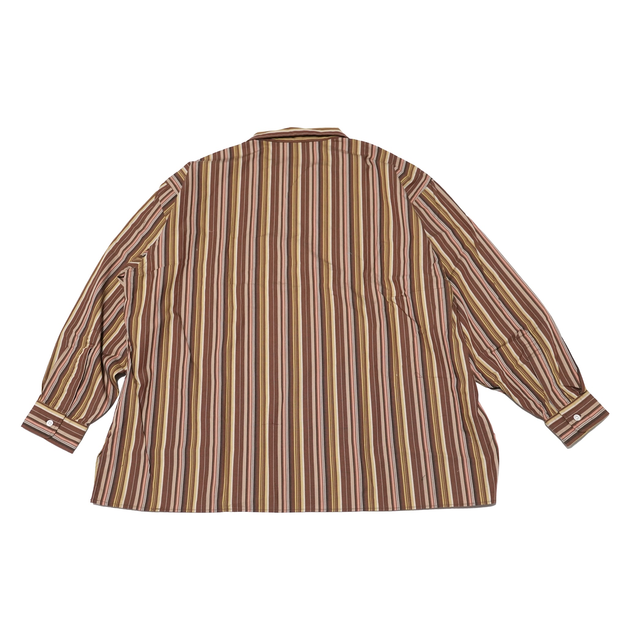 Name:CAMP COLLAR SHIRT | Color:MULTI STRIPE | Size:Regular/Tall【CITYLIGHTS PRODUCTS_シティライツプロダクツ】
