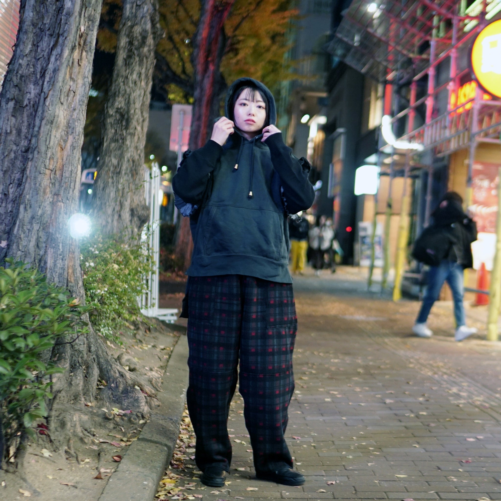ブリーチパーカーフリルベスト – Black | REHERSALL