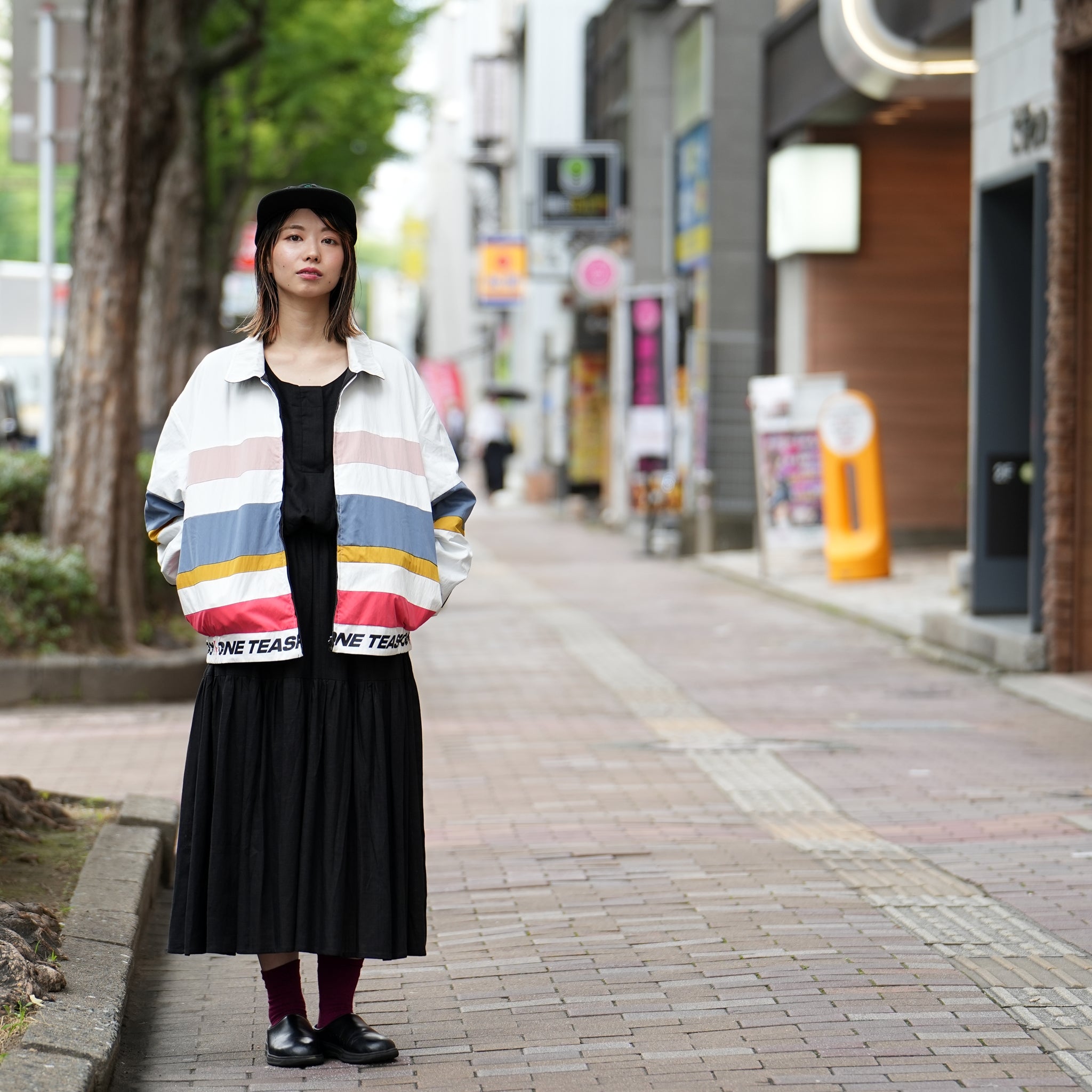 No:24961 | Name:Ots Velocity Reversible Windbreaker Jacket | Color:White Black【ONE TEASPOON_ワンティースプーン】【archive】