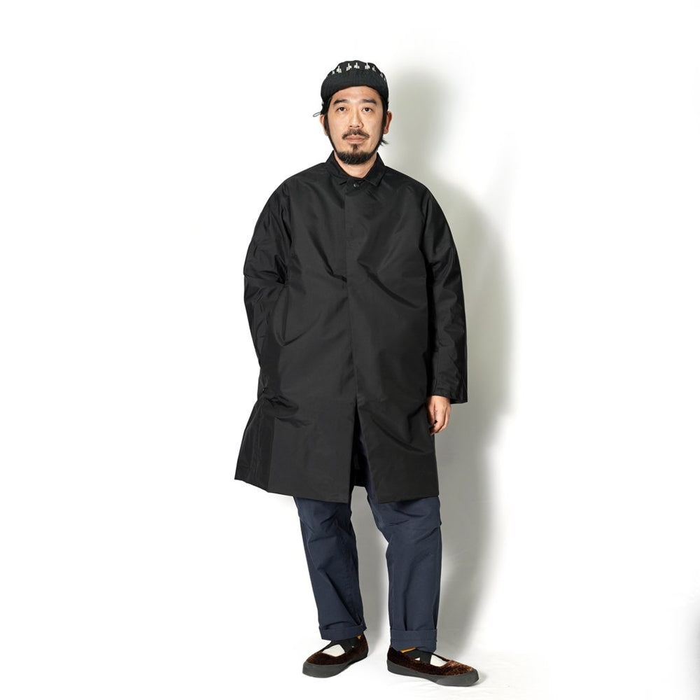 No:PH21FW-002 | Name:P.H.M. Long Coat | Color:Black/Beige | Size:M/L【POWDERHORN MOUNTAINEERING】【入荷予定アイテム・入荷連絡可能】-POWDERHORN MOUNTAINEERING-ADDICTION FUKUOKA