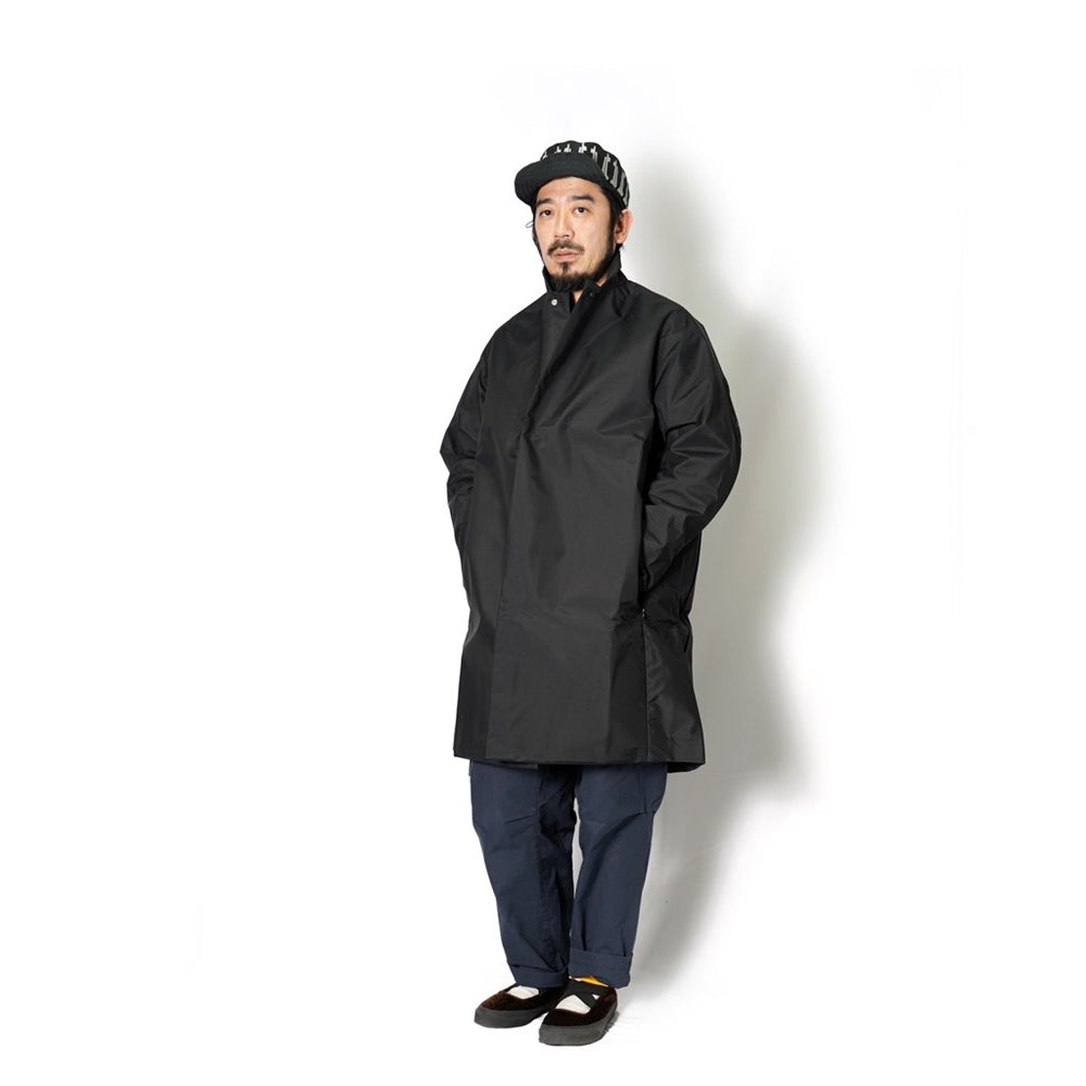 No:PH21FW-002 | Name:P.H.M. Long Coat | Color:Black/Beige | Size:M/L【POWDERHORN MOUNTAINEERING】【入荷予定アイテム・入荷連絡可能】-POWDERHORN MOUNTAINEERING-ADDICTION FUKUOKA