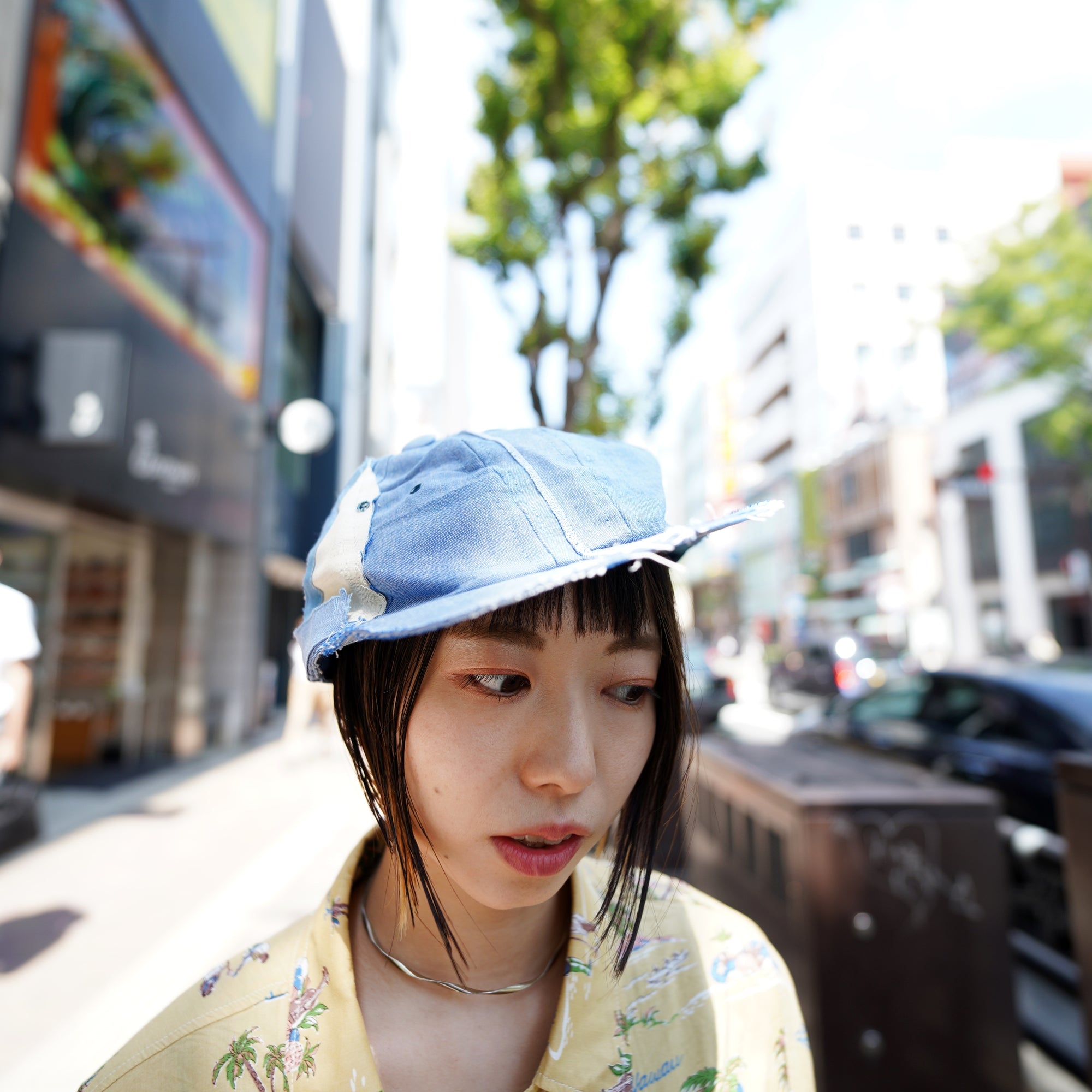No:mo21ss-rs-cp01 | Name:FRONT AND BACK CHAMBRAY CAP TYPE1 | Color:ONE COLOR | | Size-Free【MAKEOVER】-VARDE77-ADDICTION FUKUOKA