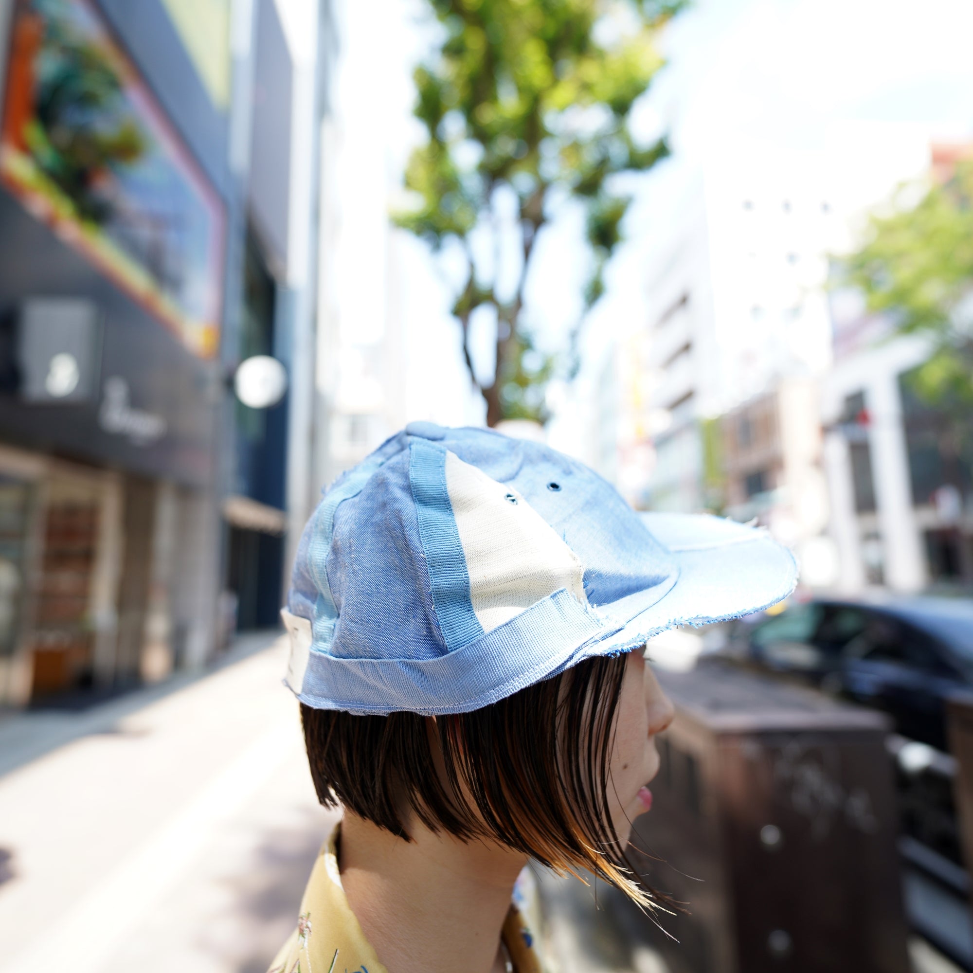 No:mo21ss-rs-cp01 | Name:FRONT AND BACK CHAMBRAY CAP TYPE1 | Color:ONE COLOR | | Size-Free【MAKEOVER】-VARDE77-ADDICTION FUKUOKA