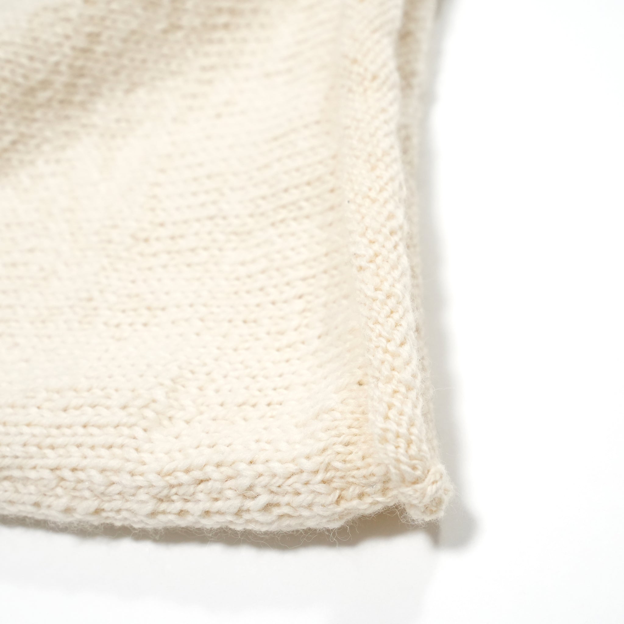 Name: Yin-Yang Hand Knit (NATURAL) | Color: Natural | Size: One Size 【CITYLIGHTS PRODUCTS_シティライツプロダクツ】