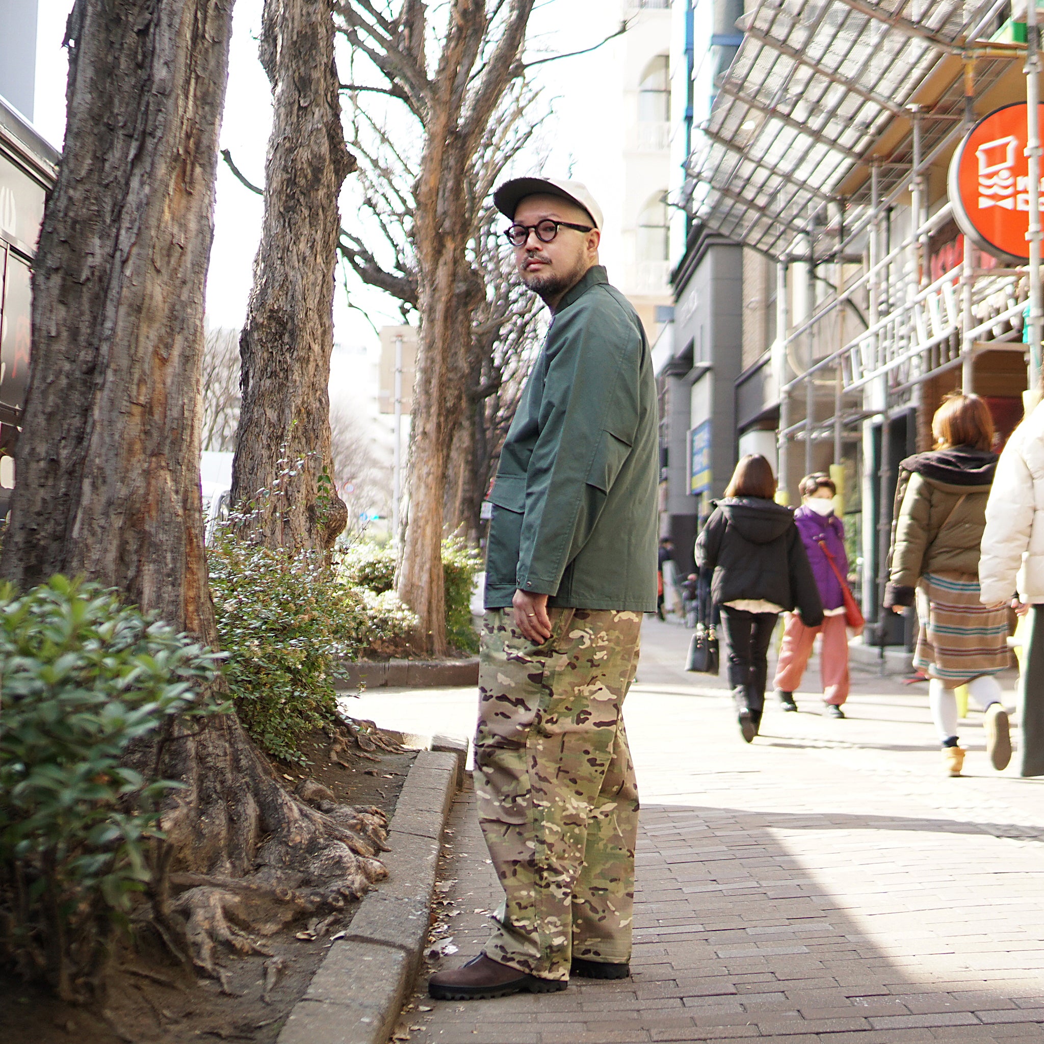 Name:SS23-LOUNGE PANTS | Color:CAMO | Size:S/M【WORKWARE】