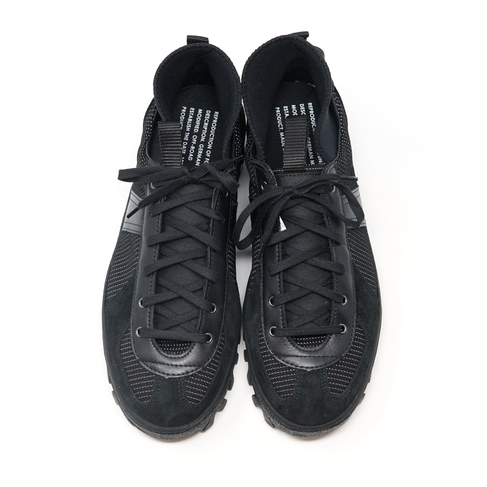 No:1707FSL | Name:GERMAN MILITARY TRAINER | Color:BLACK【REPRODUCTION OF FOUND】-REPRODUCTION OF FOUND-ADDICTION FUKUOKA