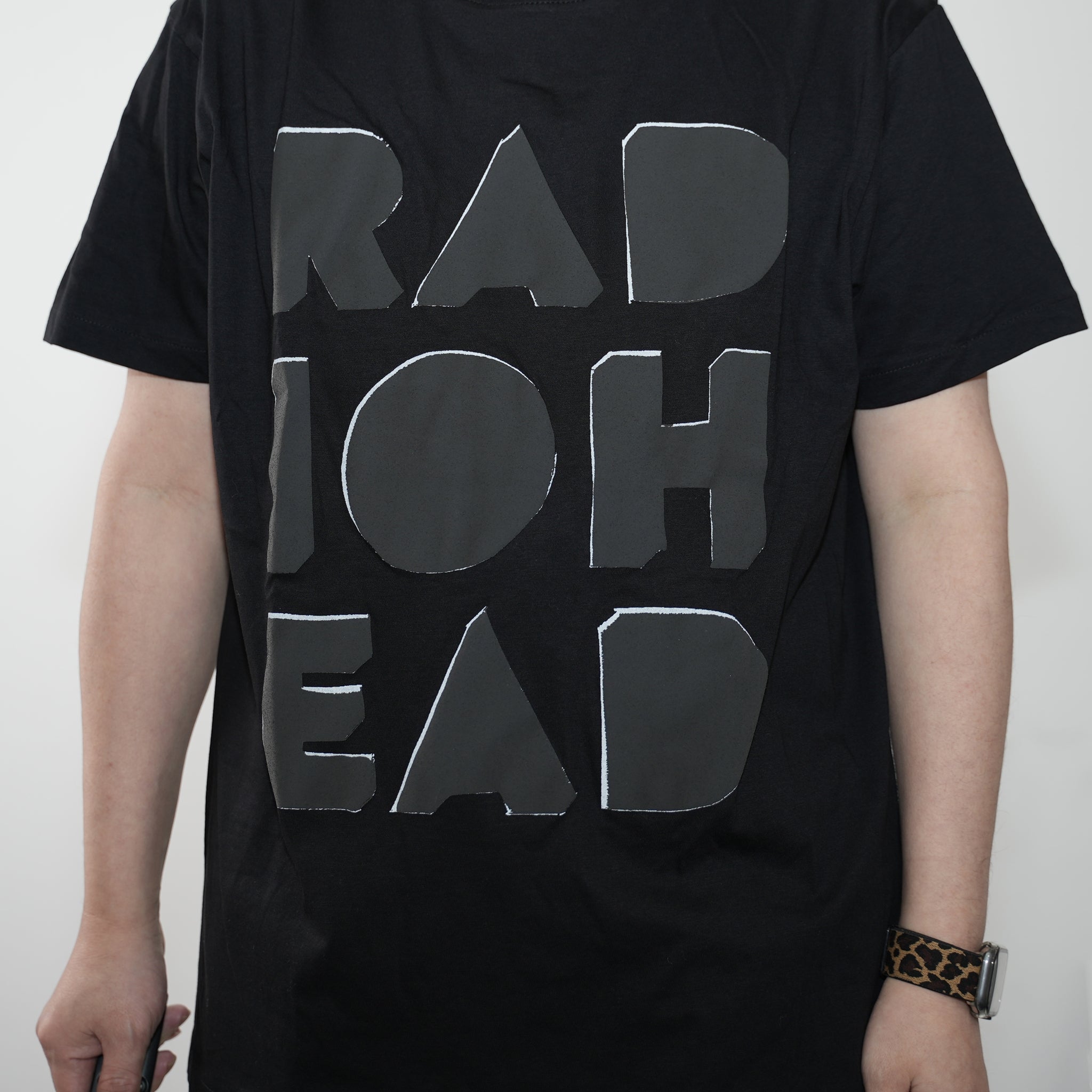 No:RHTS11MB03 | Name:Radiohead_Debossed Note Pad | Color:Black | Size:L【Radiohead】【CULTURE TEE】【ネコポス選択可能】