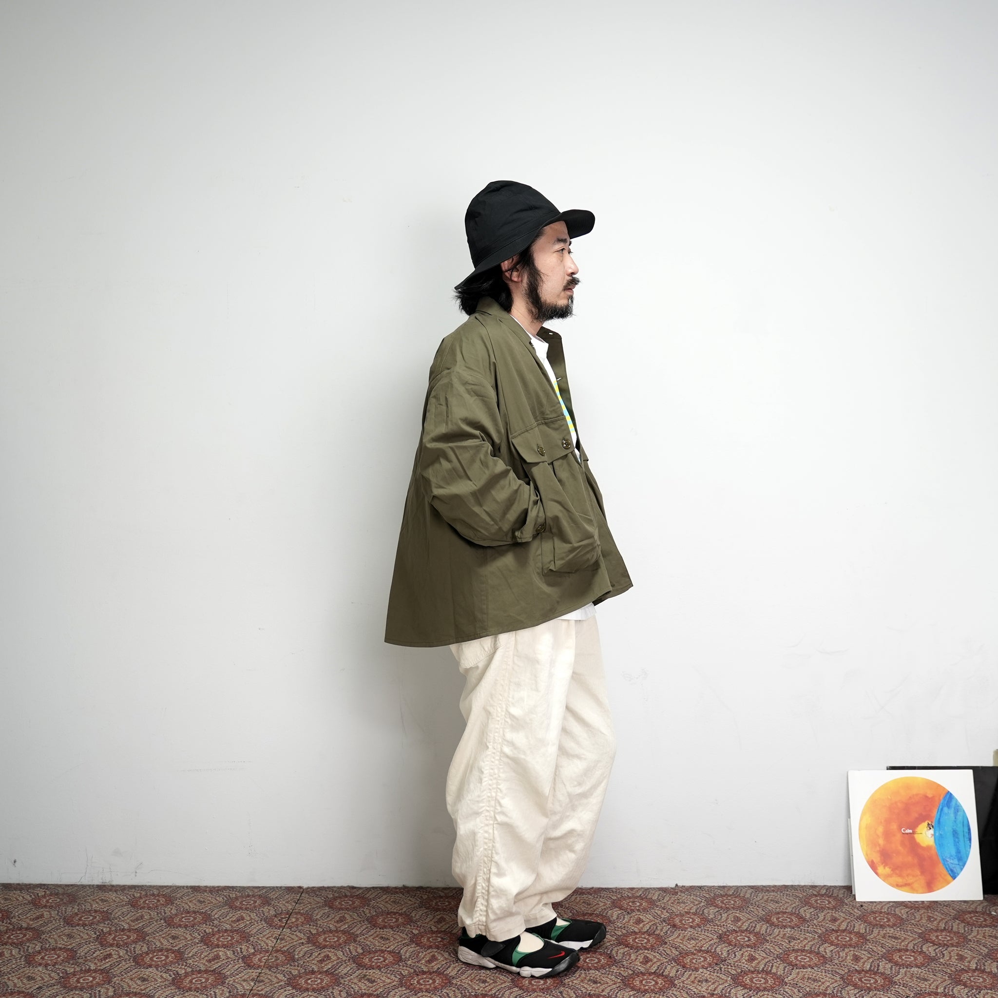 No:M31002A | Name:Lazy Travel Jacket | Color:Vancloth Oxford Olive【MONITALY_モニタリー】【archive】