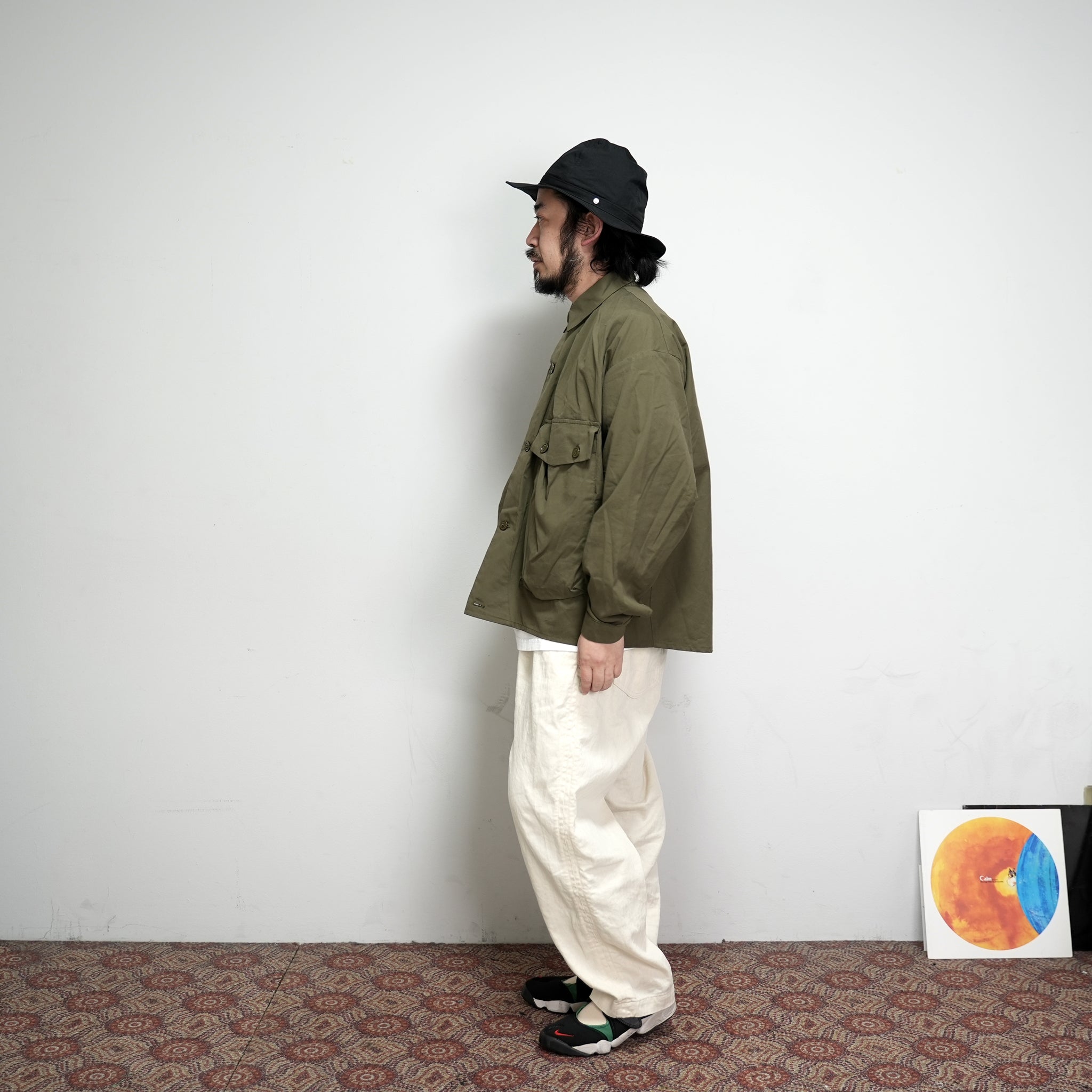 No:M31002A | Name:Lazy Travel Jacket | Color:Vancloth Oxford Olive【MONITALY_モニタリー】【archive】