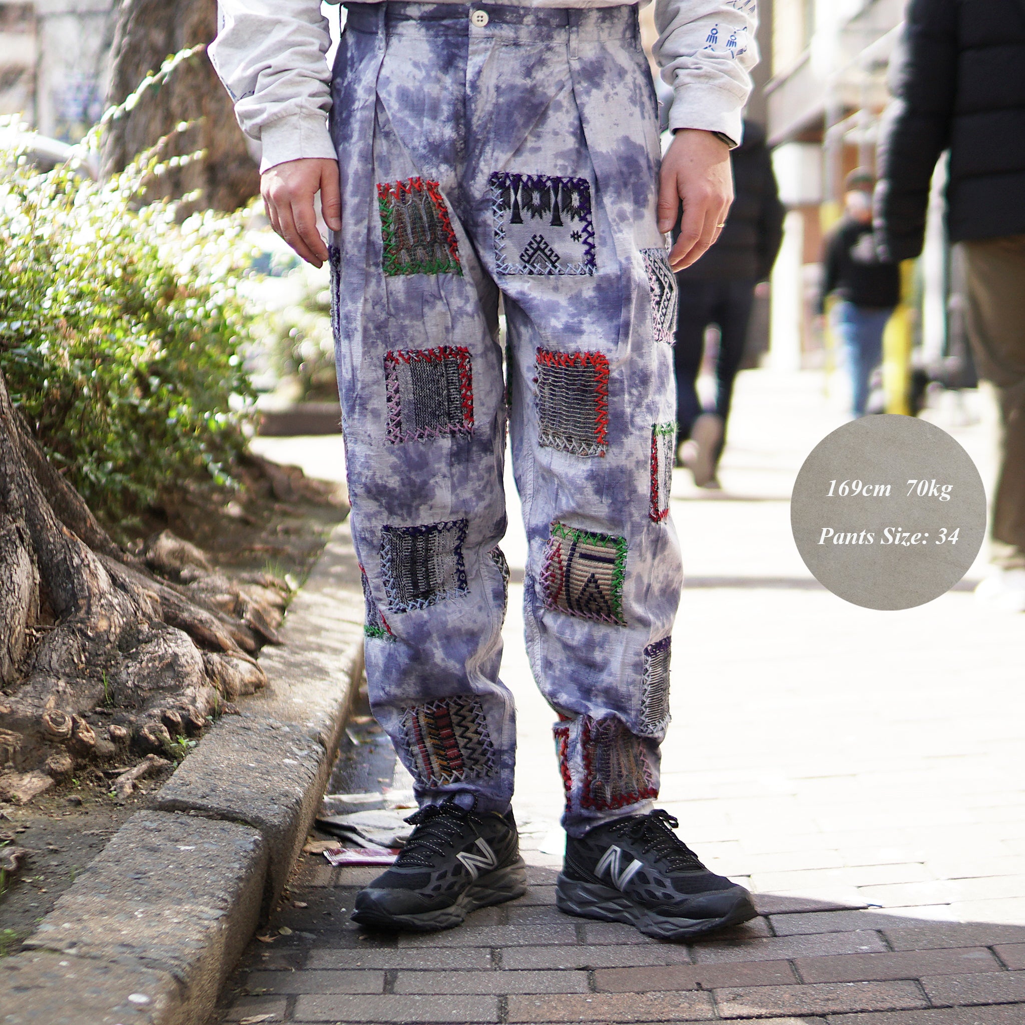 No:M31809-6 | Name:Riding Pants | Color:Hand Craft Patch【MONITALY_モニタリー】